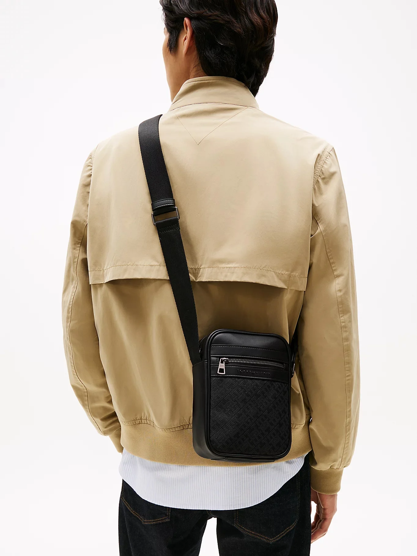 TOMMY HILFIGER Túi Đeo Chéo Nam TH Monogram Mini Reporter