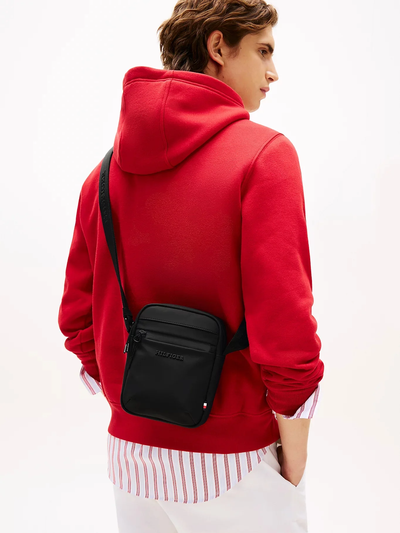 TOMMY HILFIGER Túi Đeo Chéo Nam TH Tpu Mini Reporter