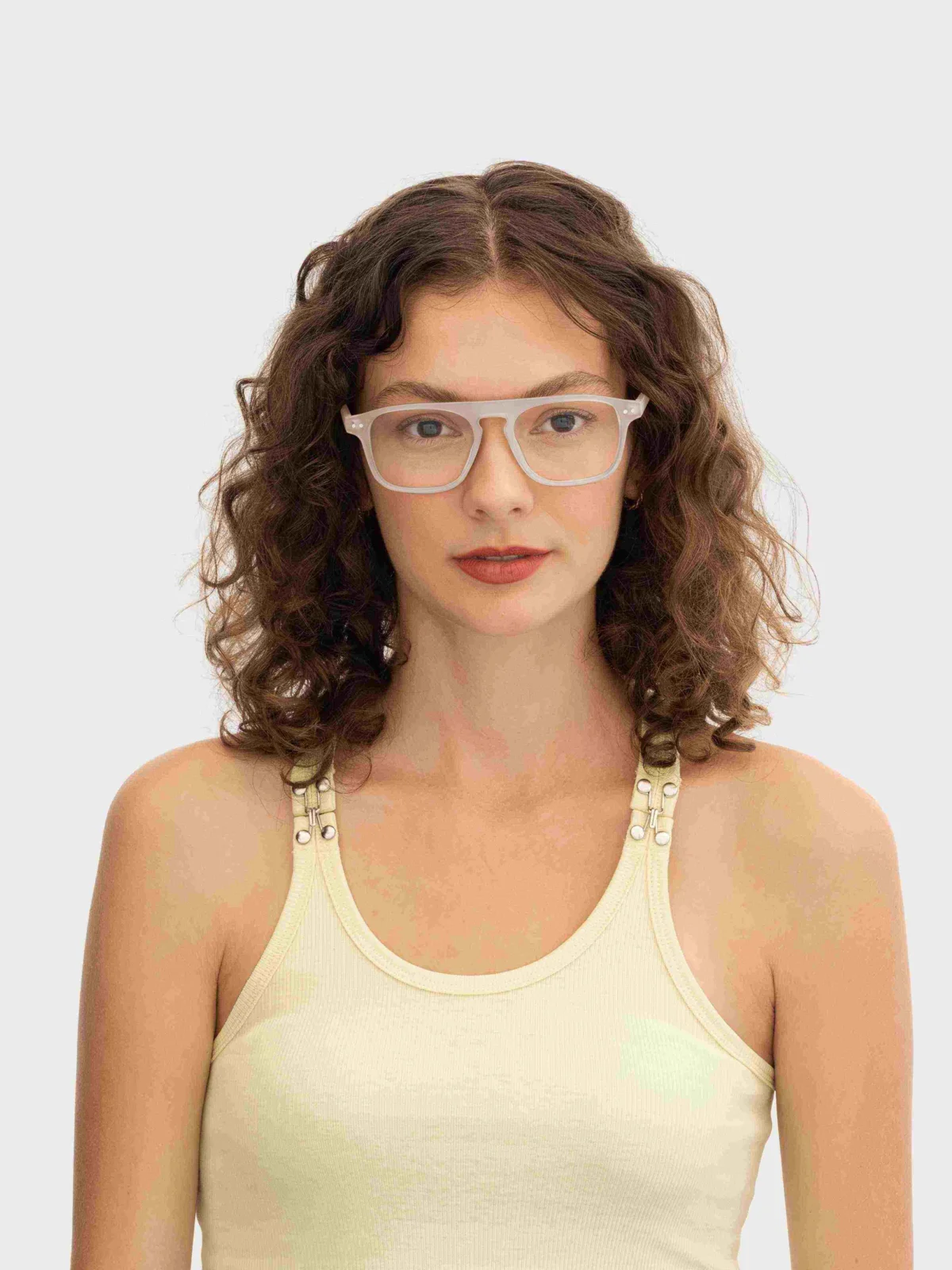 SUNNIES STUDIOS Kính Chống Ánh Sáng Xanh  Gọng Vuông Yann Pickle