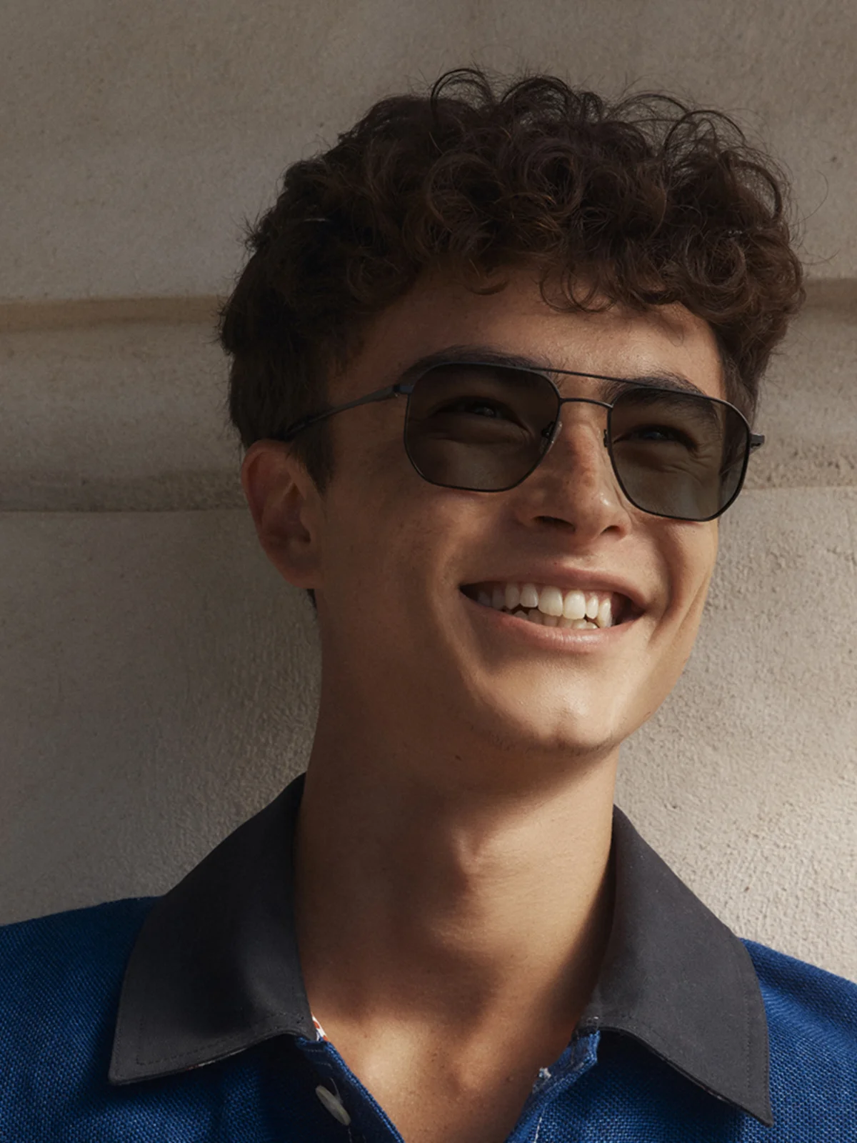 SUNNIES STUDIOS Kính Chống Ánh Sáng Xanh Gọng Phi Công  Đổi Màu Malcom Charcoal - Storm