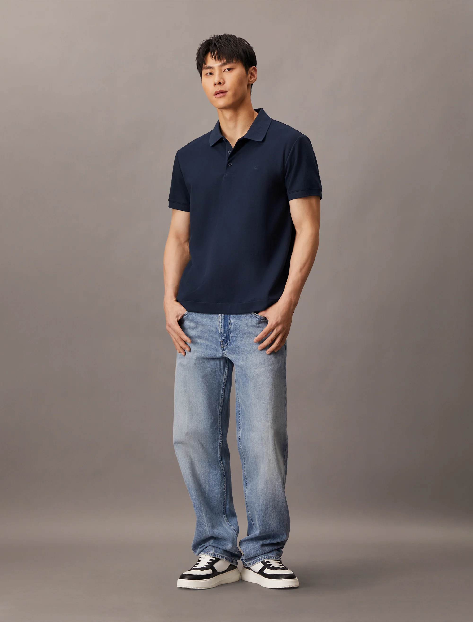 CK JEANS Áo Polo Nam Slim Fit