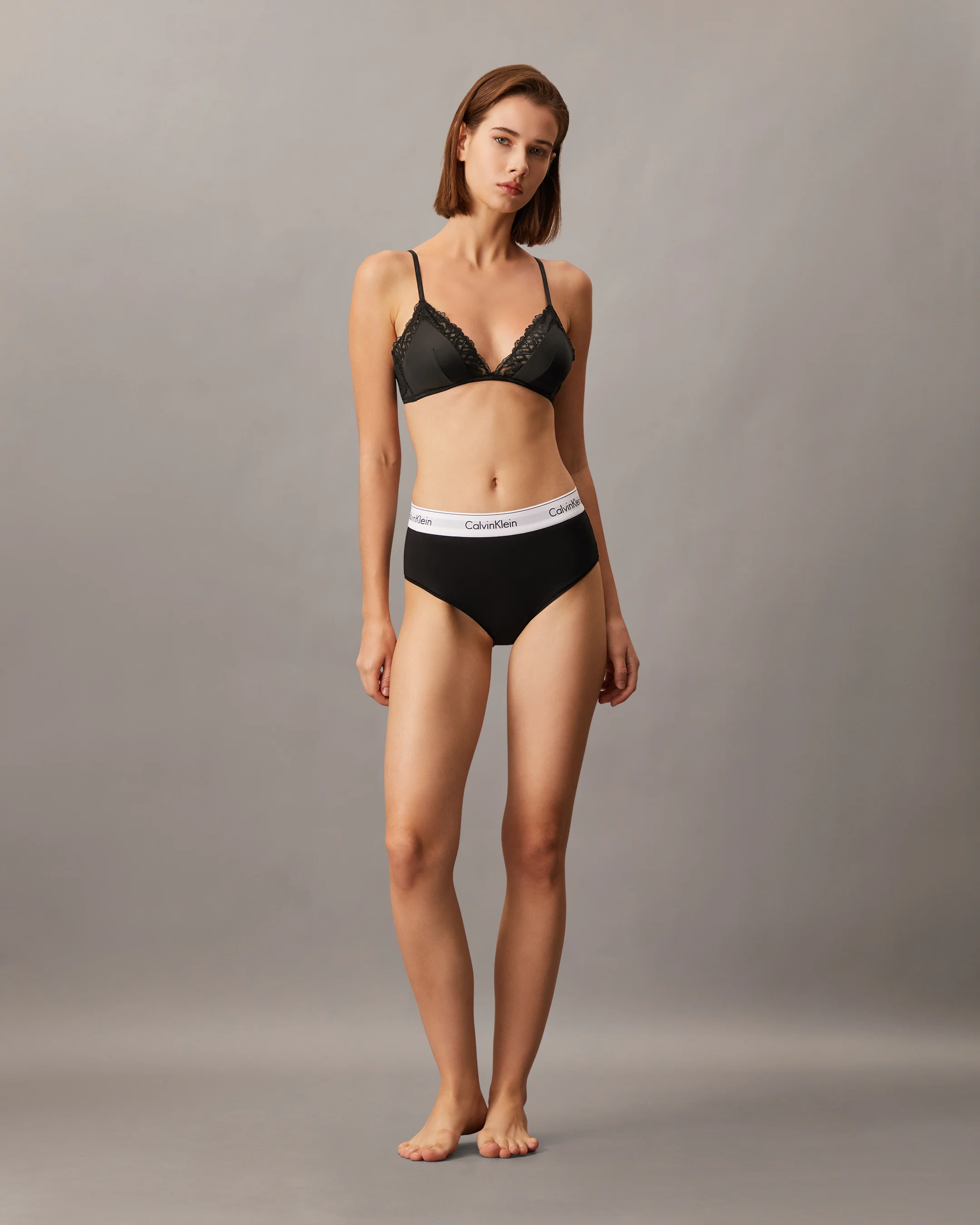 CK UNDERWEAR Áo Lót Nữ Wire Free Triangle Fit