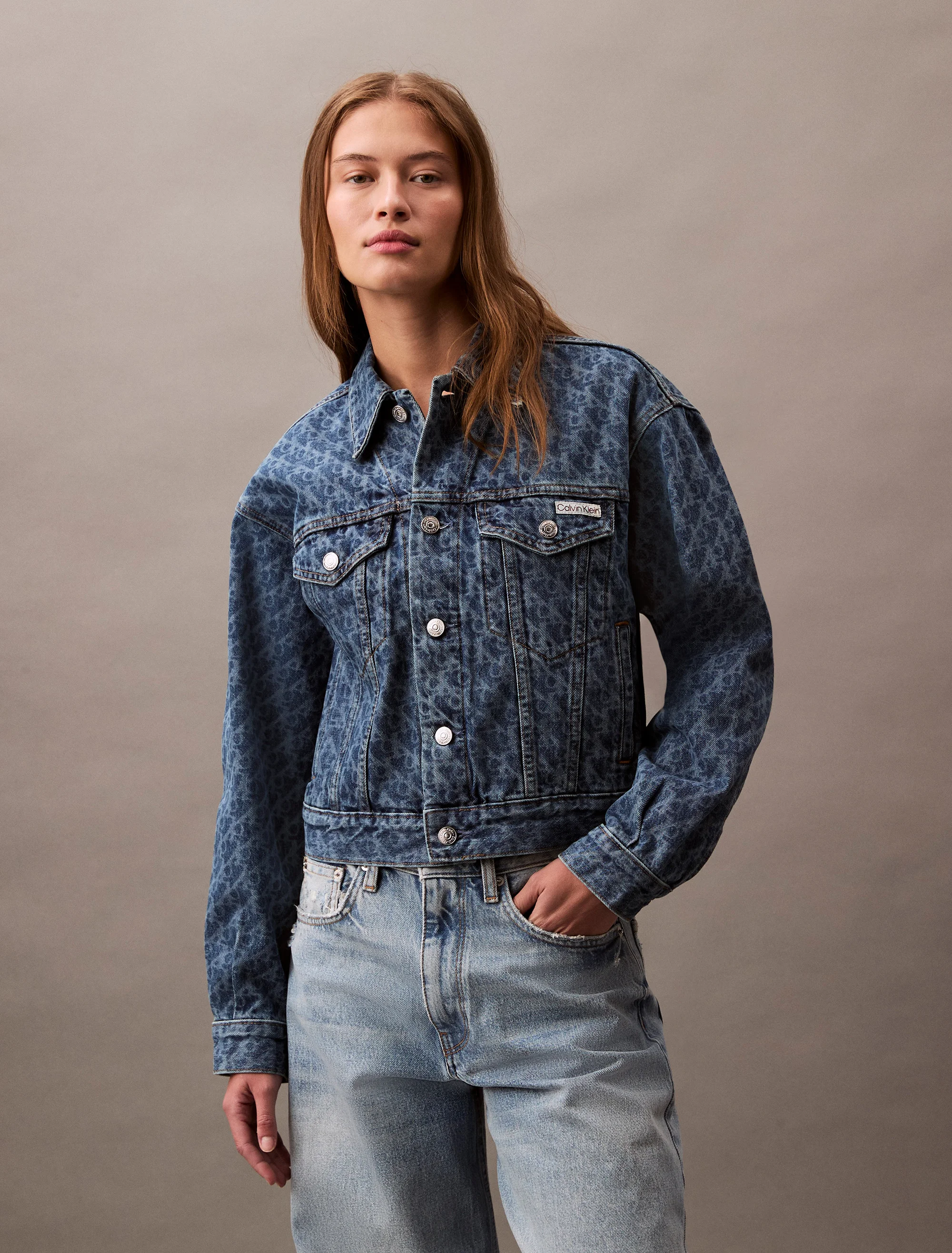 CK JEANS Áo Khoác Nữ Classic Fit