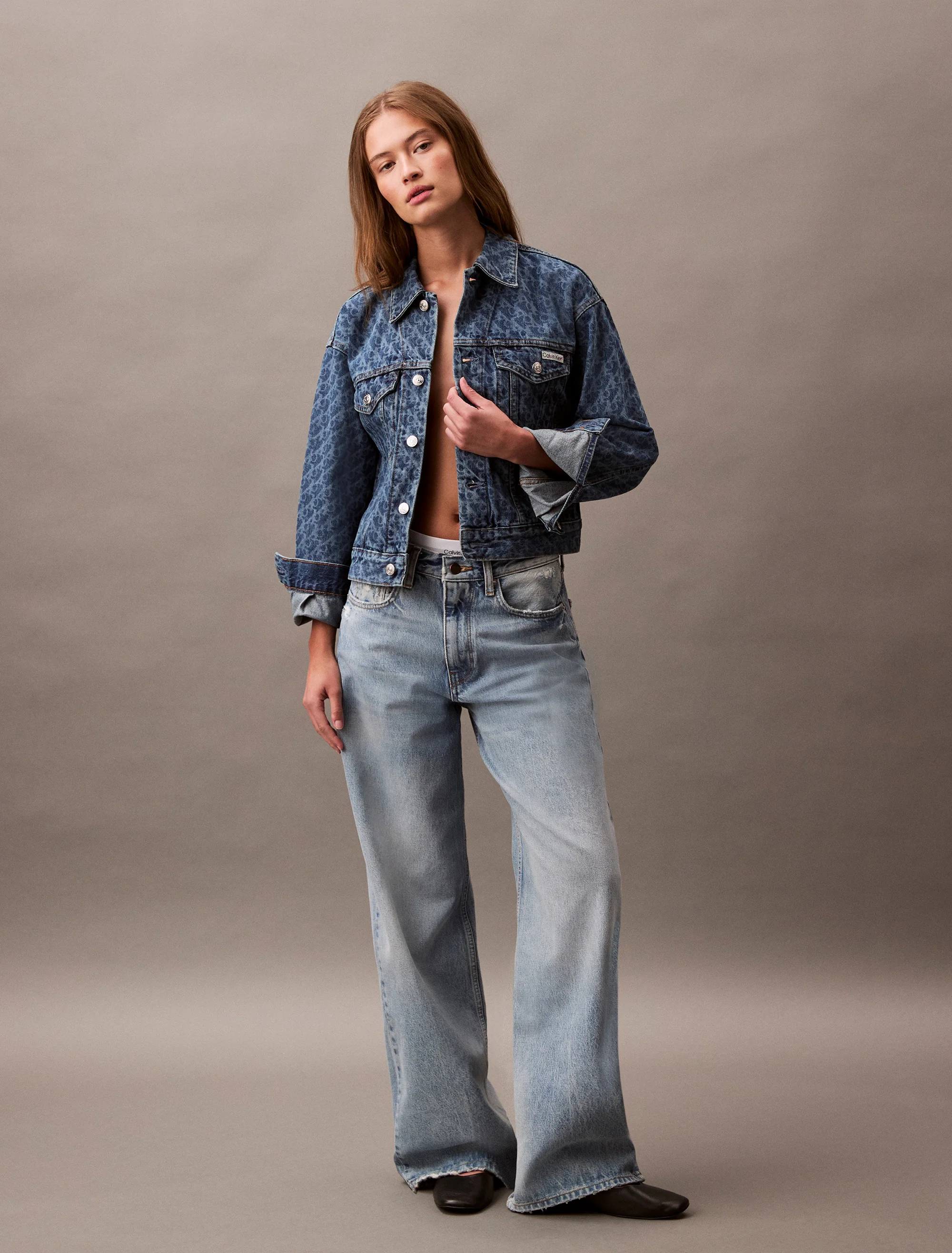 CK JEANS Áo Khoác Nữ Classic Fit
