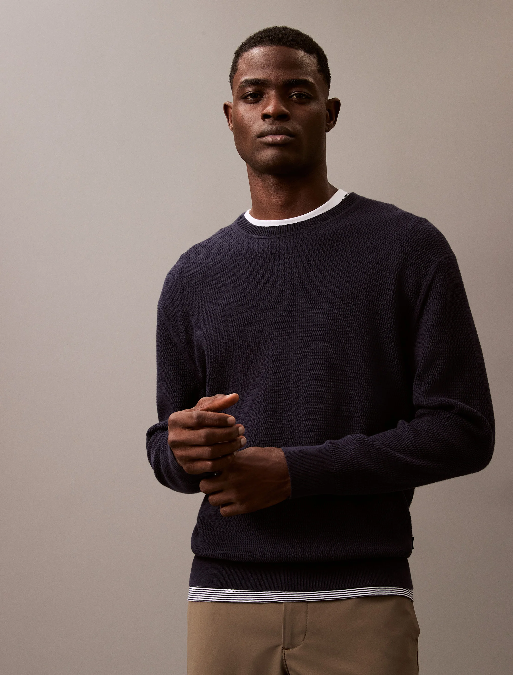 CK JEANS Áo Len Nam Regular Fit
