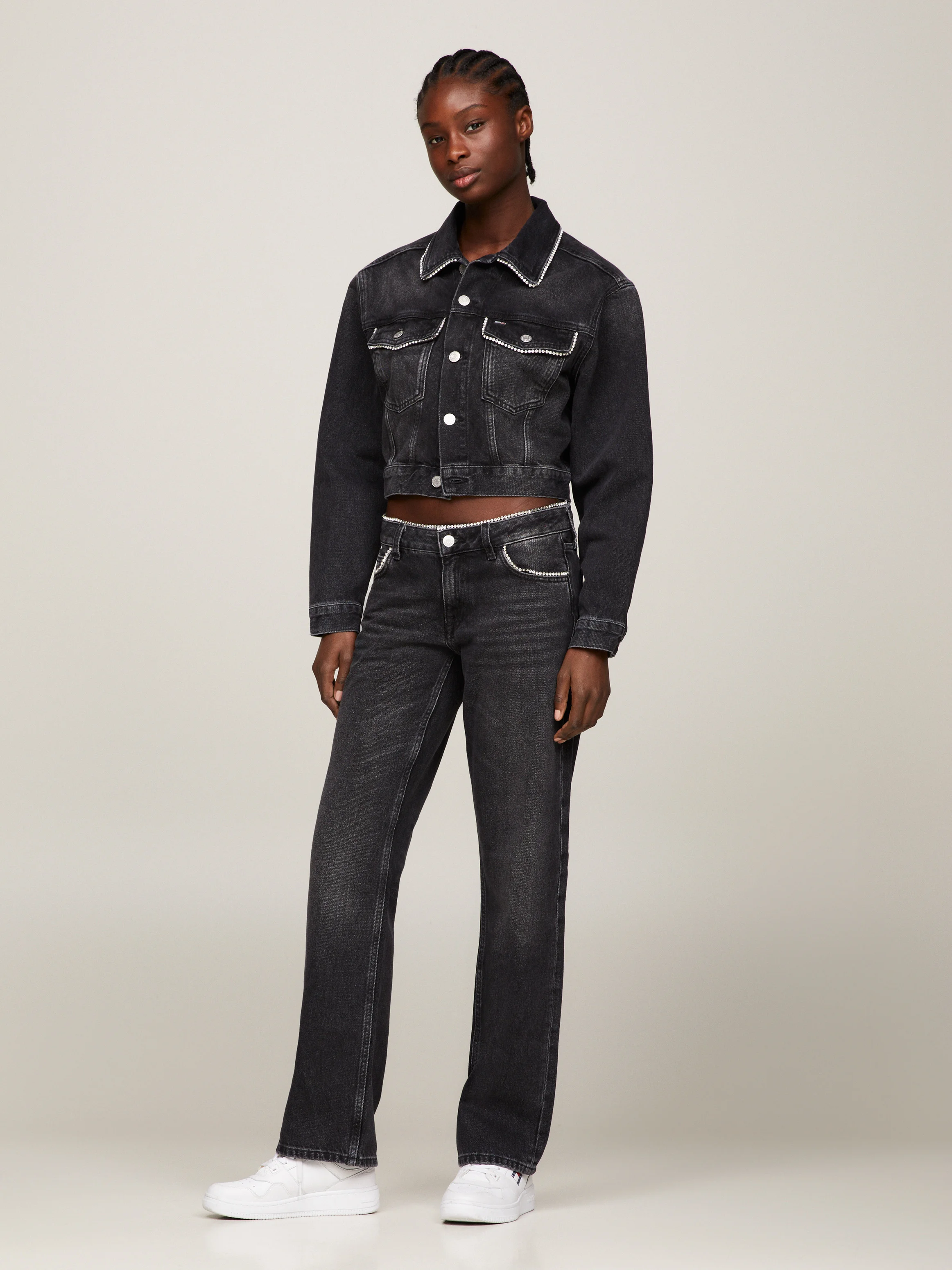 TOMMY JEANS Quần Jeans Nữ Sophie LR STR Dg7084