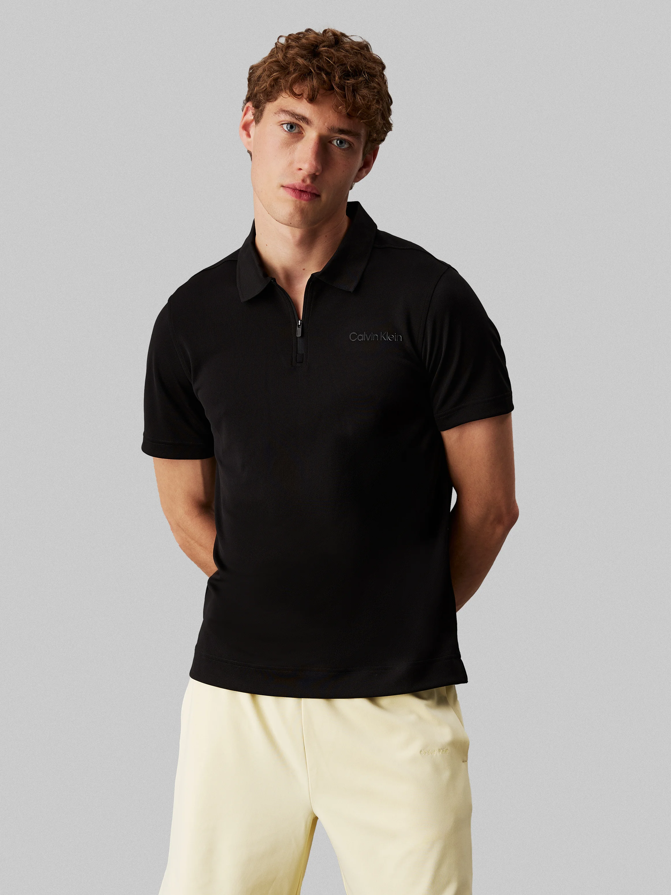 CK SPORT Áo Polo Thể Thao Nam Regular Fit