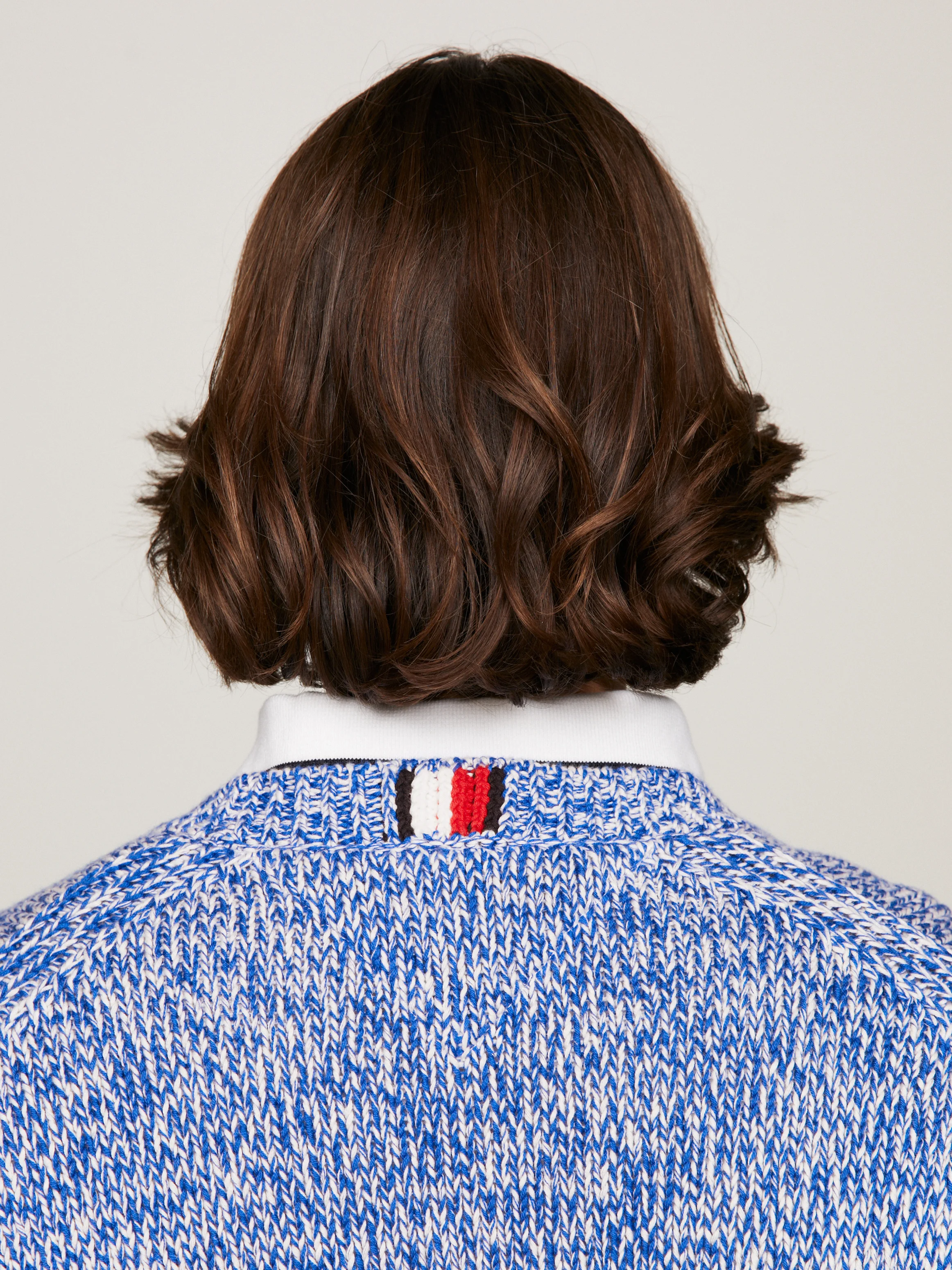 TOMMY HILFIGER Áo Pullover Nam Tay Dài Slub Mouline C Nk