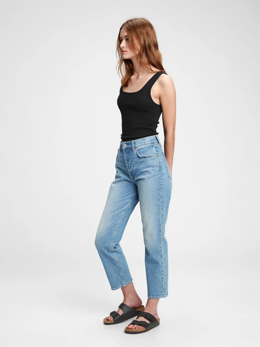 GAP Áo Ba Lỗ Nữ - Boyfriend Tank