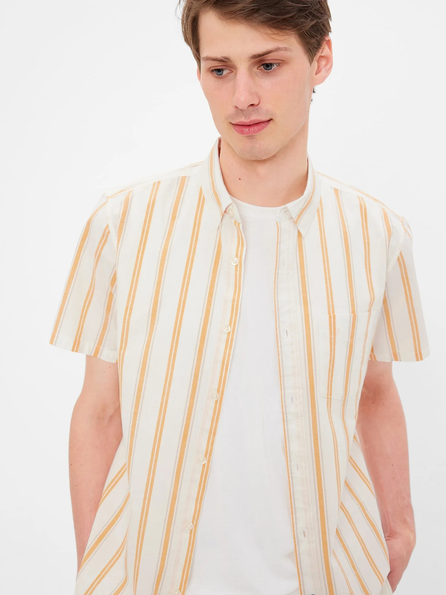 GAP Áo Sơ Mi Nam - Slim Fit