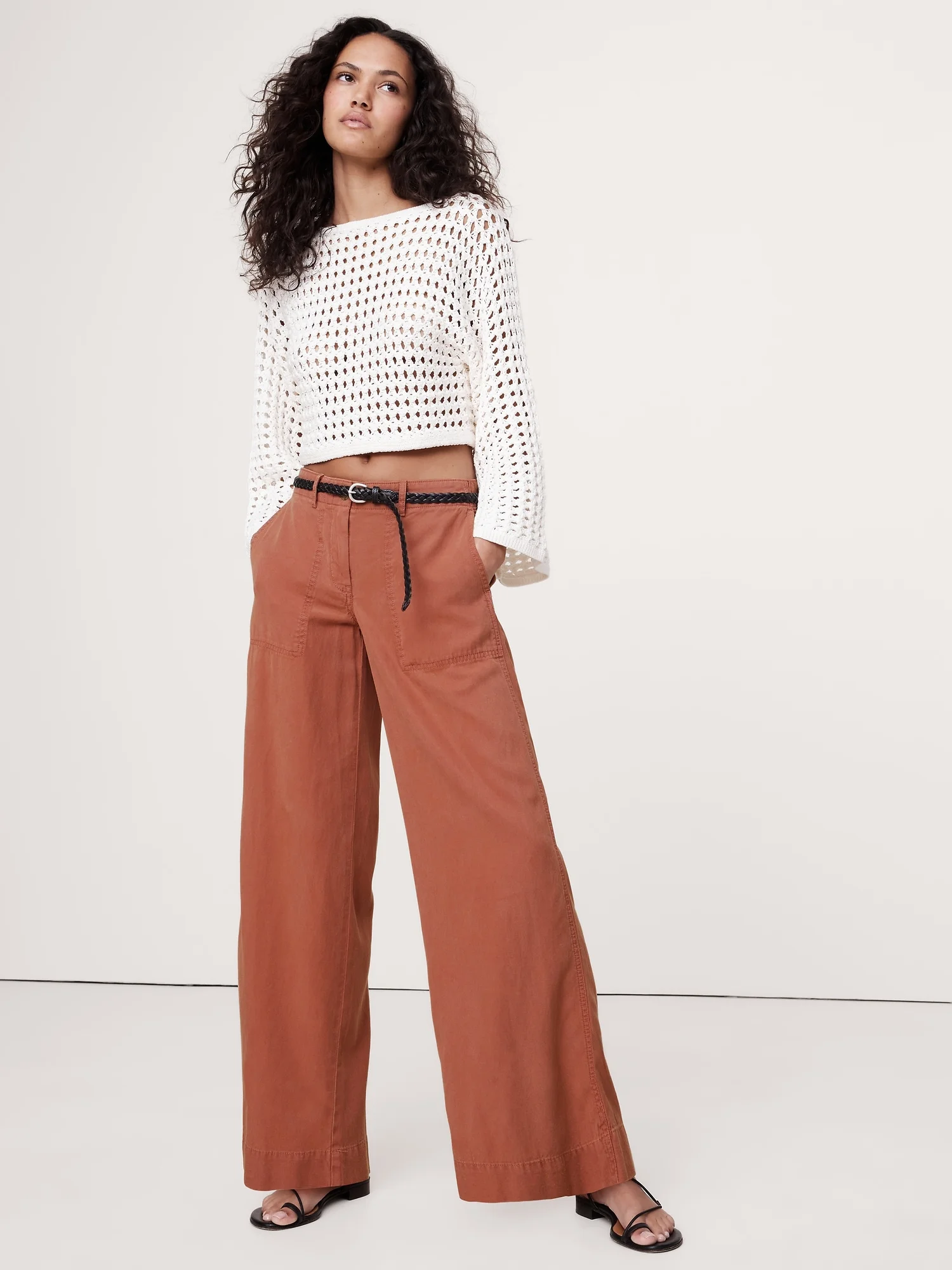 BANANA REPUBLIC Quần Dài Nữ Mr Valencia Wi