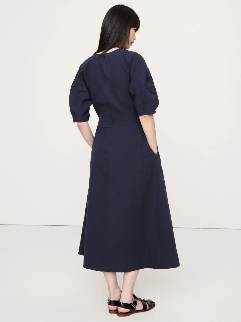 BANANA REPUBLIC Đầm Nữ Curved Slv Fro