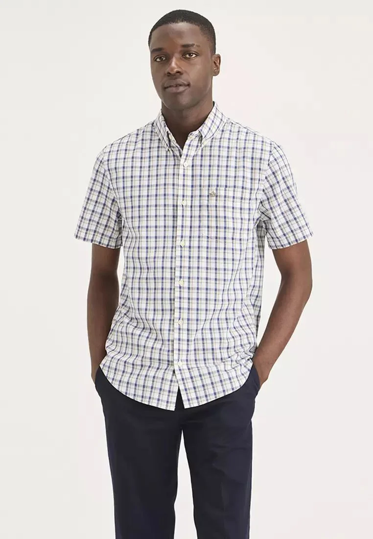 DOCKERS Áo Sơ Mi Nam Tay Ngắn