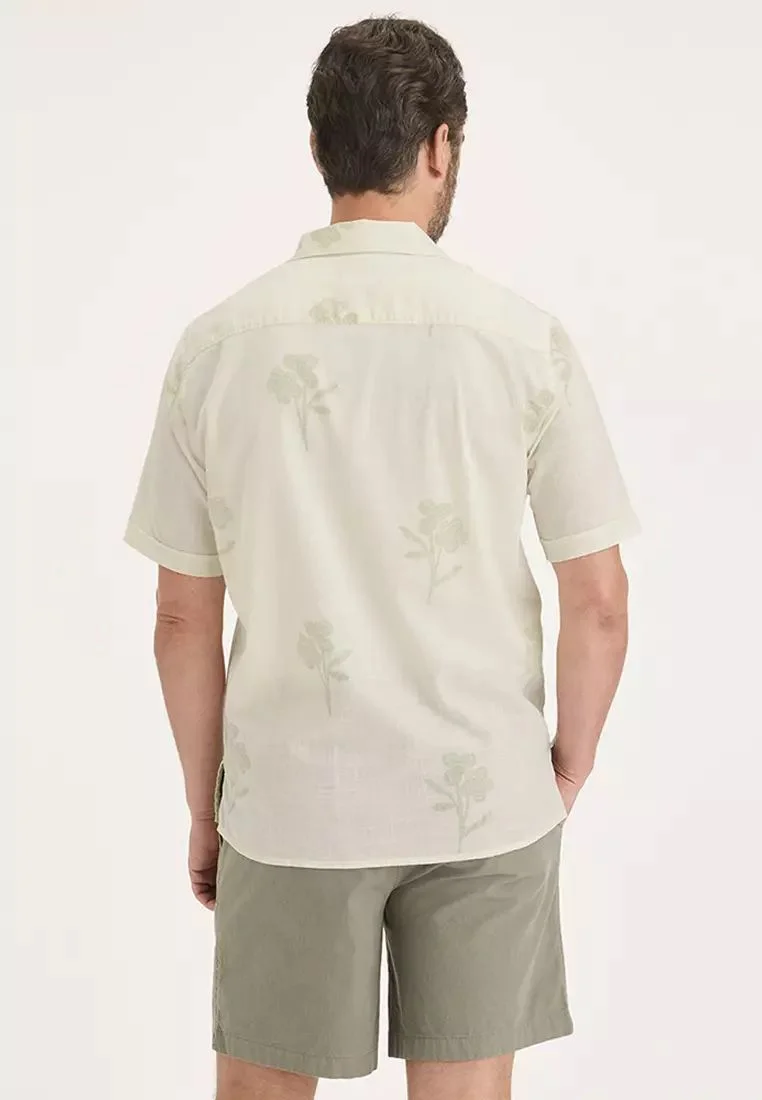 DOCKERS Áo Sơ Mi Nam Tay Ngắn