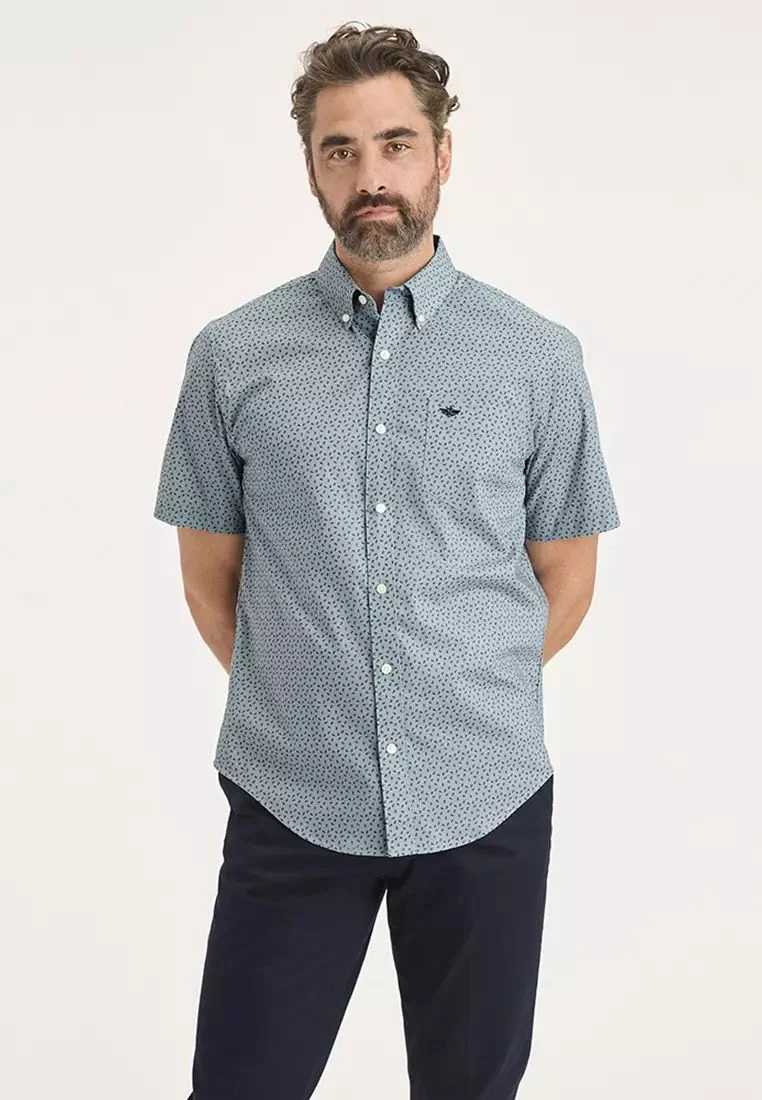 DOCKERS Áo Sơ Mi Nam Tay Ngắn