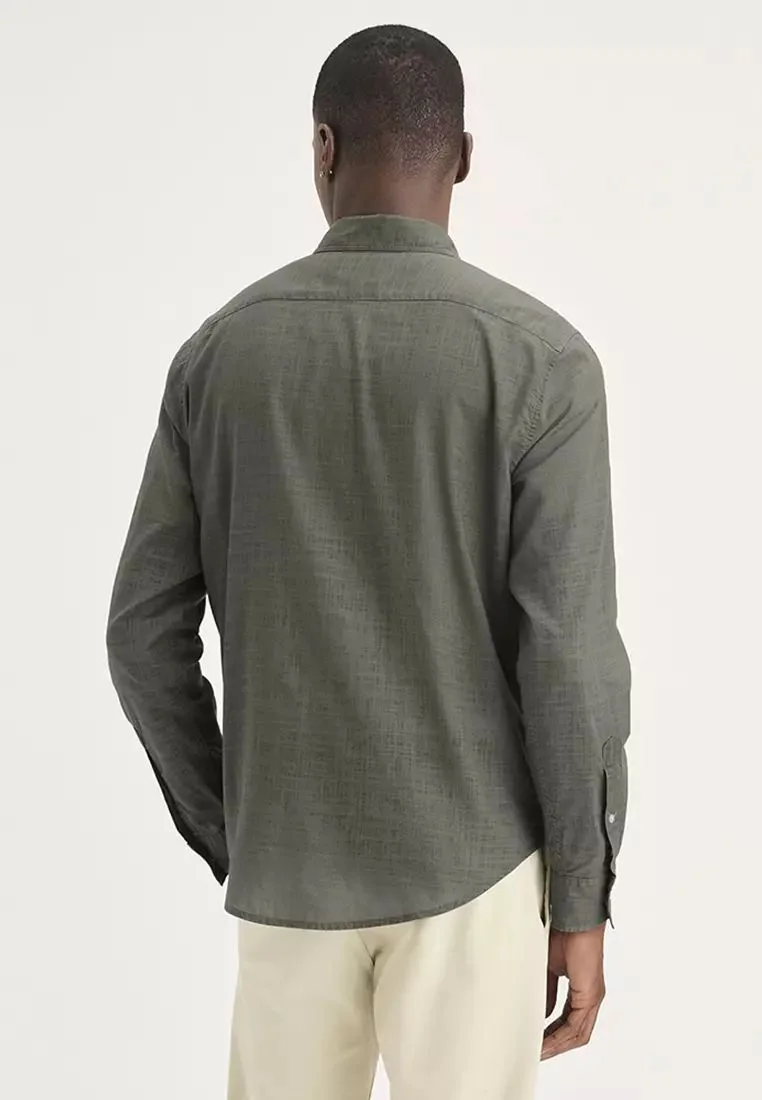 DOCKERS Áo Sơ Mi Nam Tay Dài