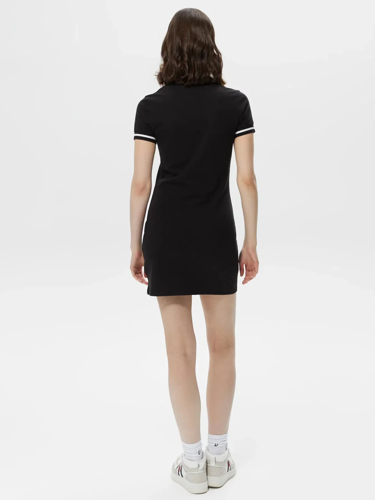 TOMMY JEANS Đầm Nữ TJW Essential Tipping Polo Dress