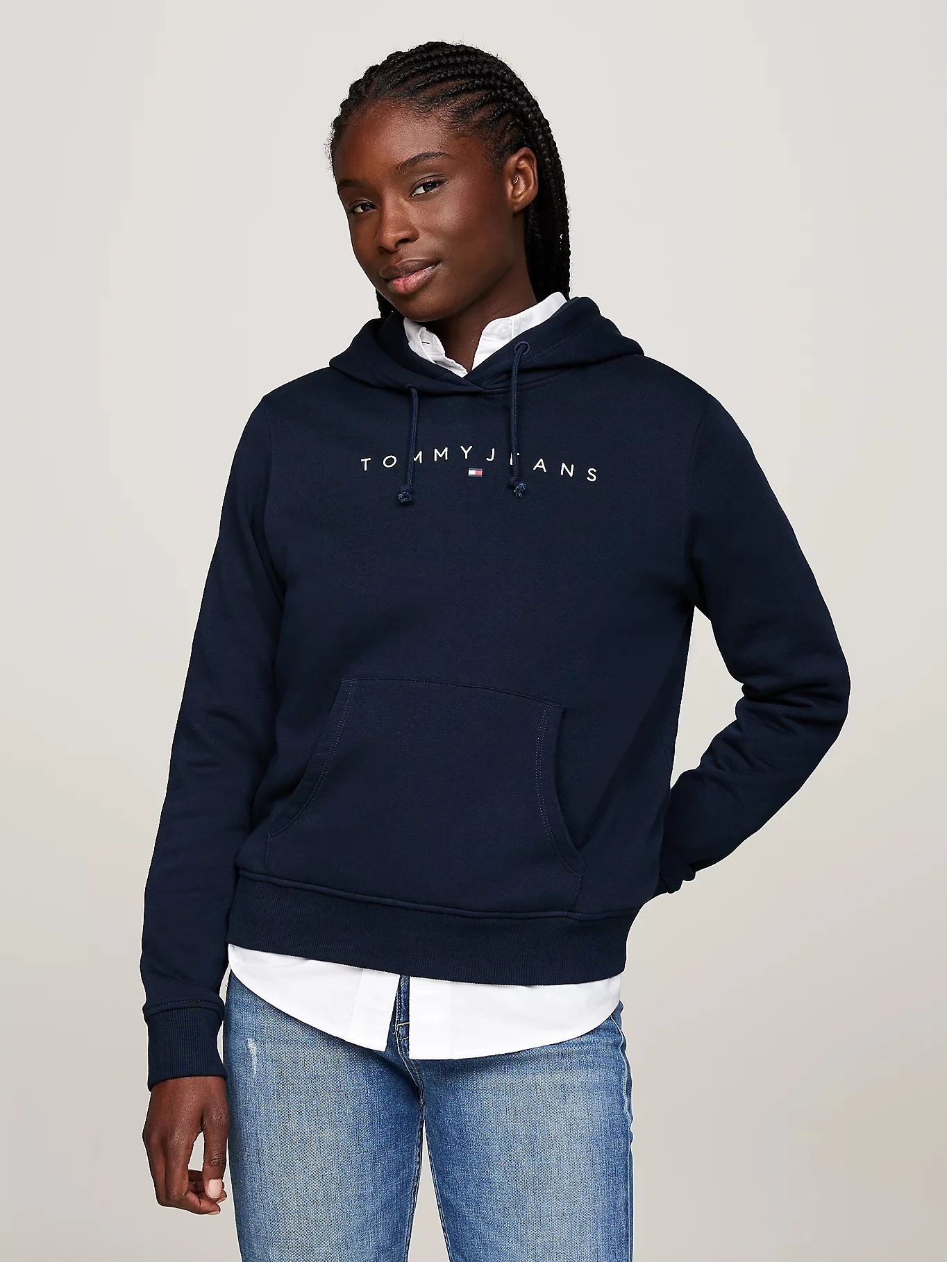 TOMMY JEANS Áo Khoác Nữ Tay Dài TJW Reg Linear Hoodie