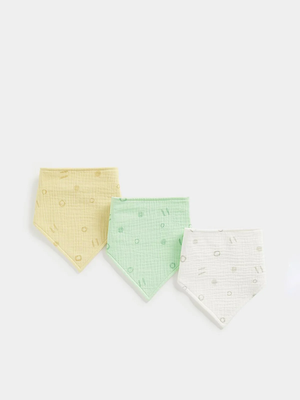 mothercare Set 3 yếm dãi cho bé