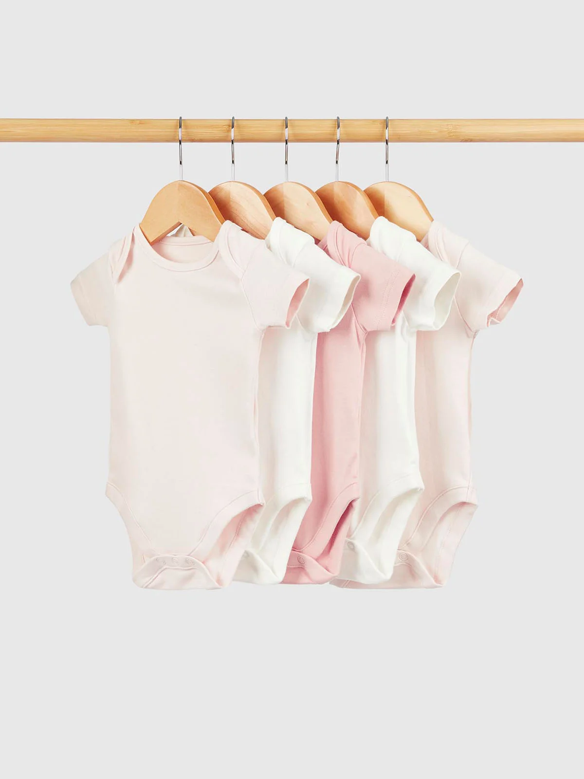 mothercare Bộ 5 áo liền quần bé gái