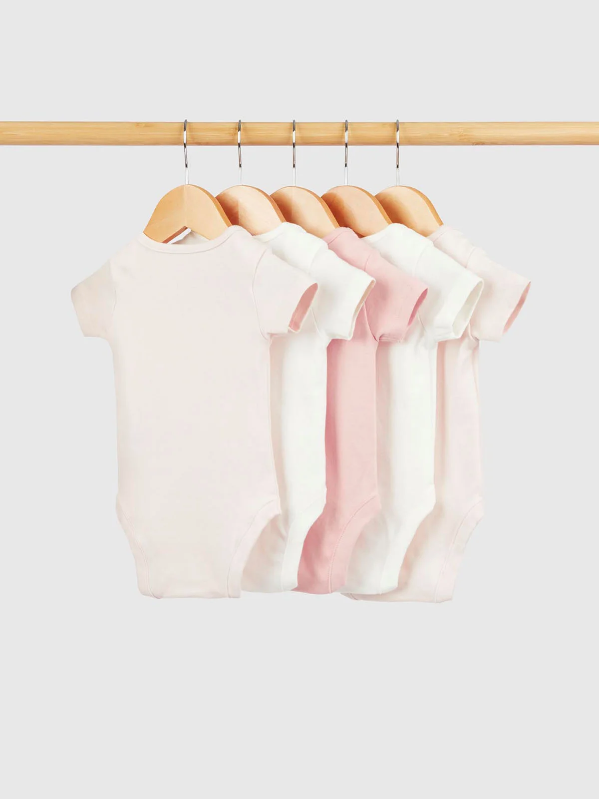 mothercare Bộ 5 áo liền quần bé gái