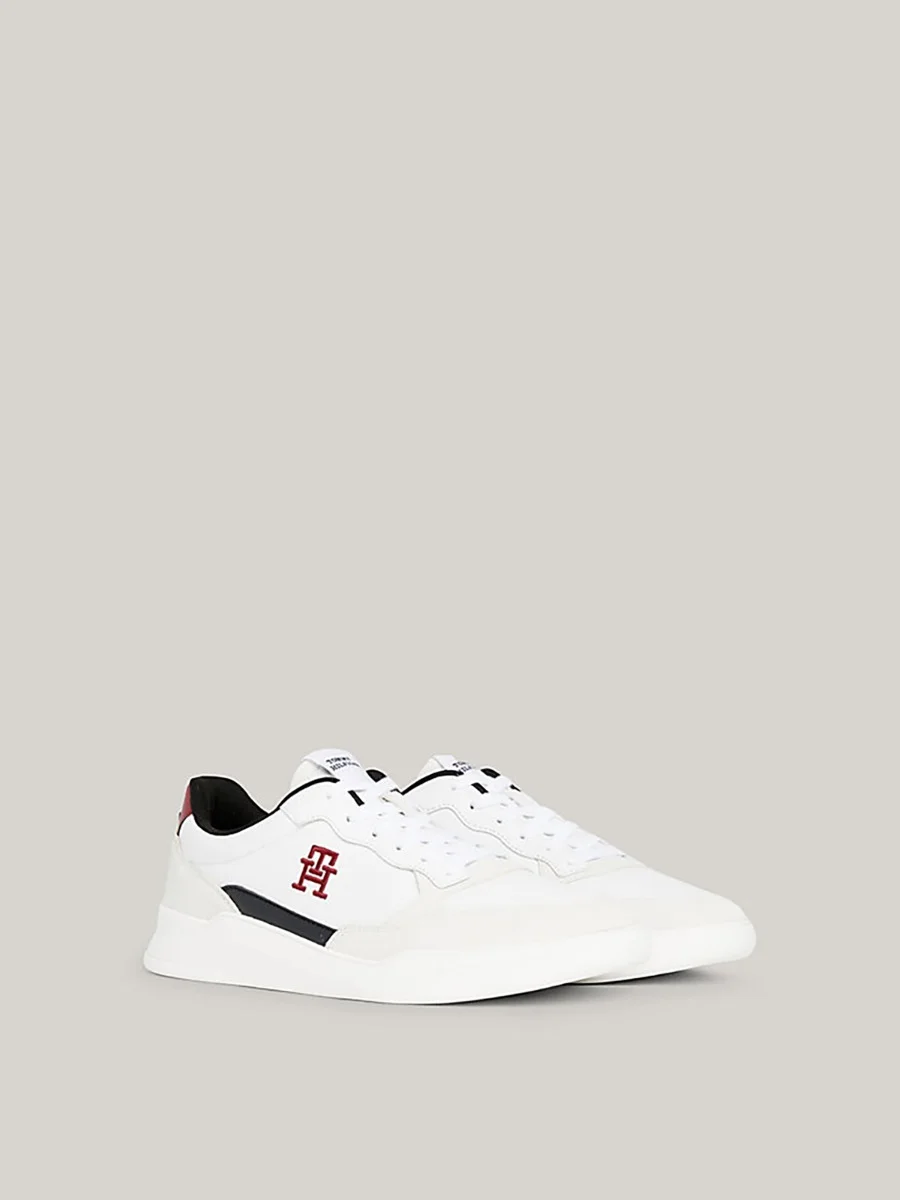 TOMMY HILFIGER Giày Nam Elevated Cupsole Lth Mix