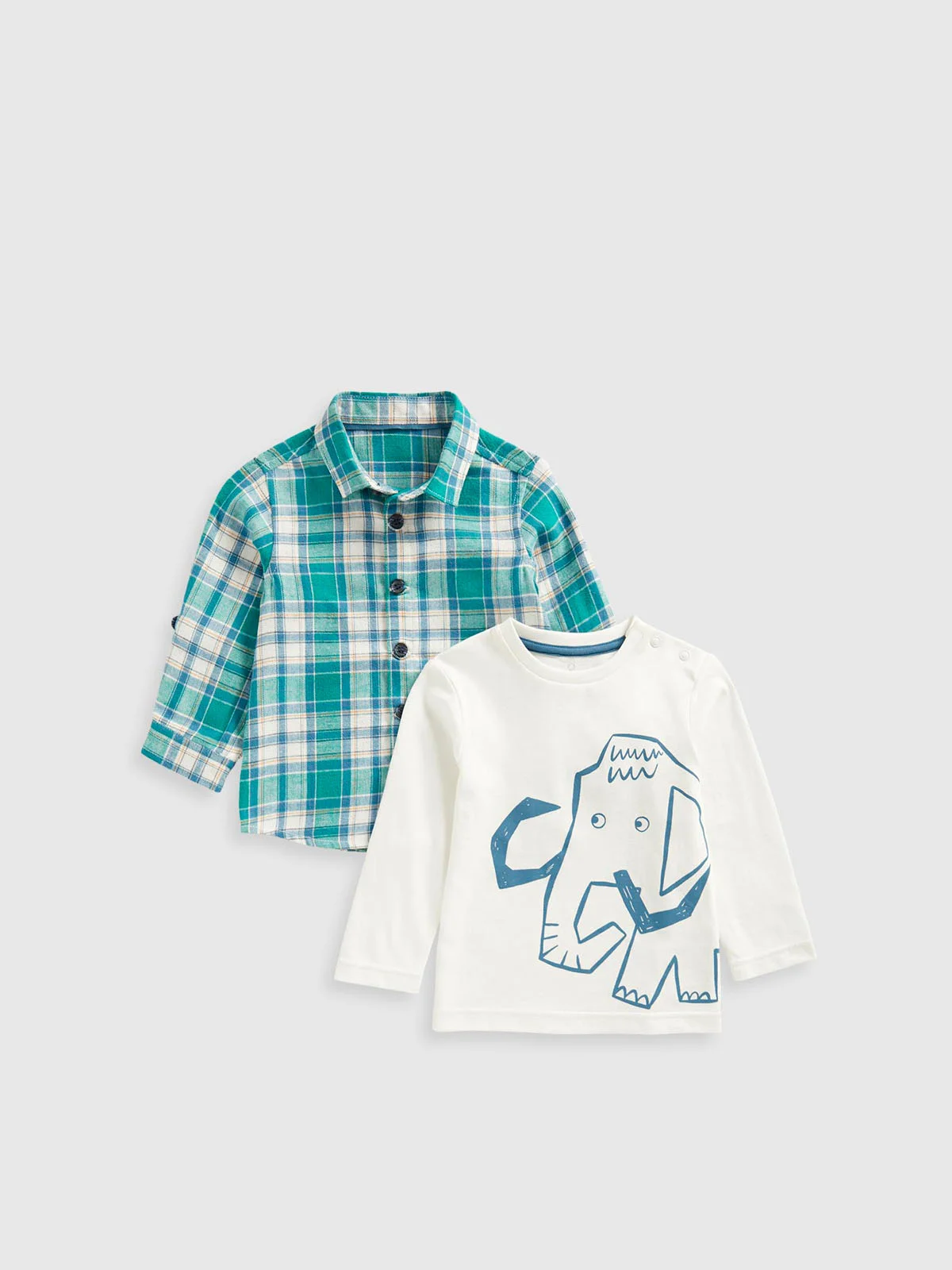 mothercare Set áo sơ mi, áo thun bé trai