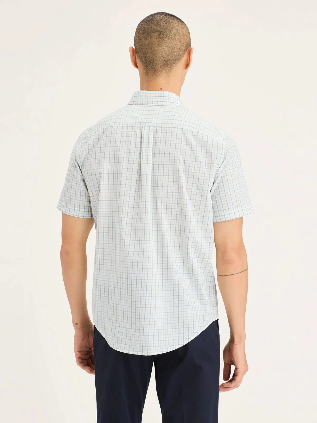 DOCKERS Áo Sơ Mi Nam Tay Ngắn