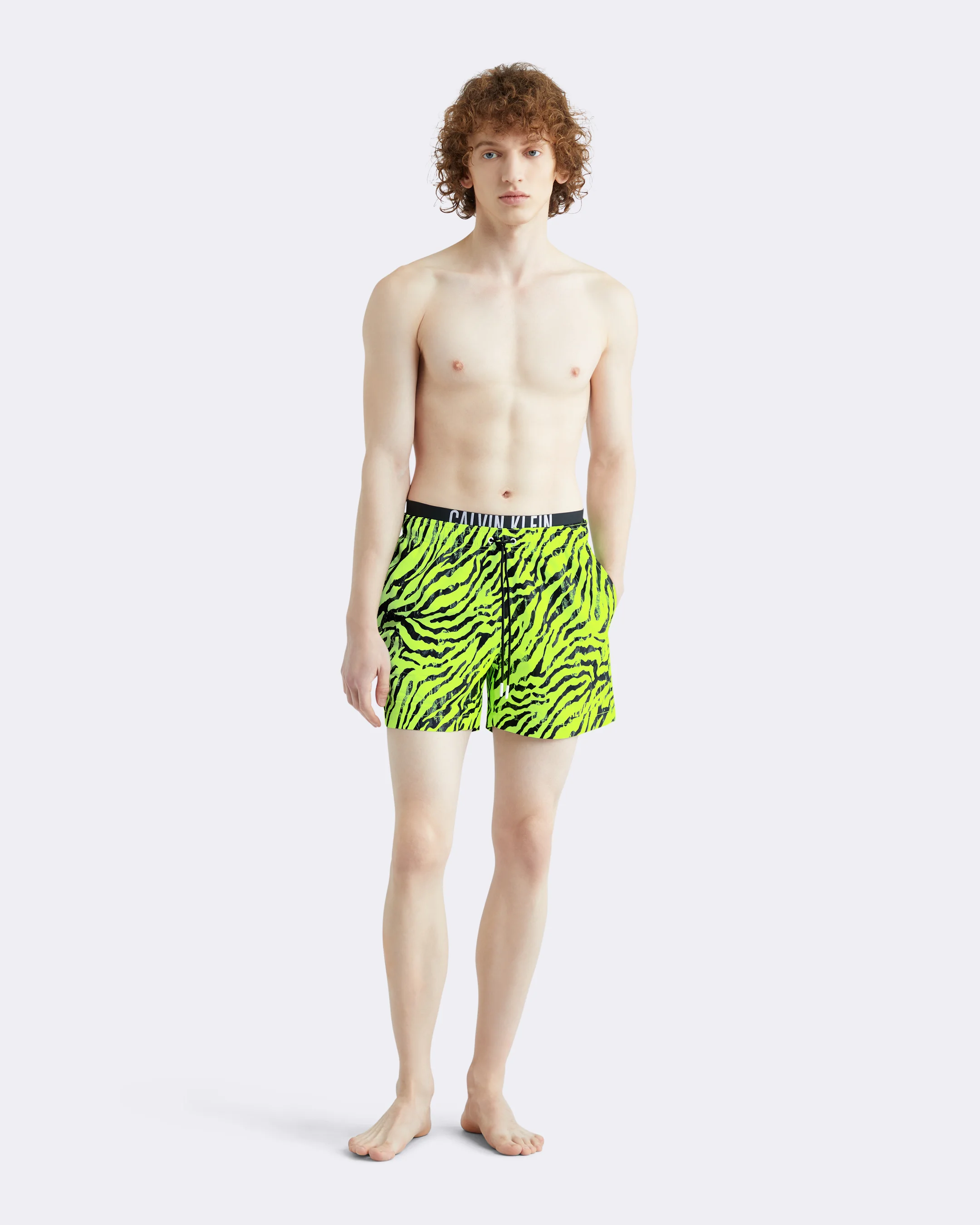 CK UNDERWEAR Quần Bơi Nam Medium Double Wb Fit