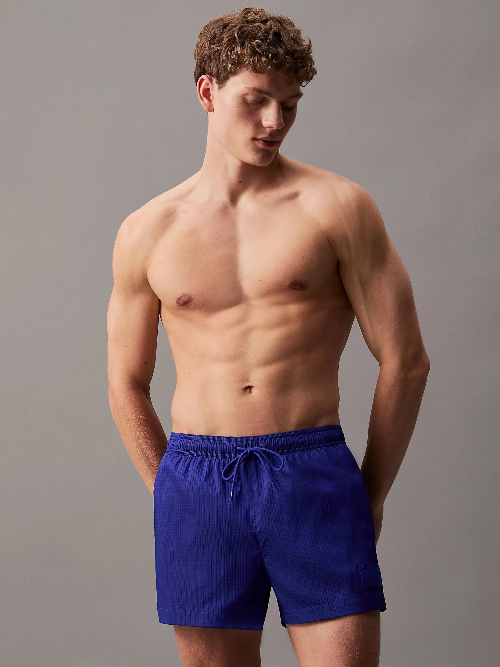 CK UNDERWEAR Quần Bơi Nam Short Drawstring Fit