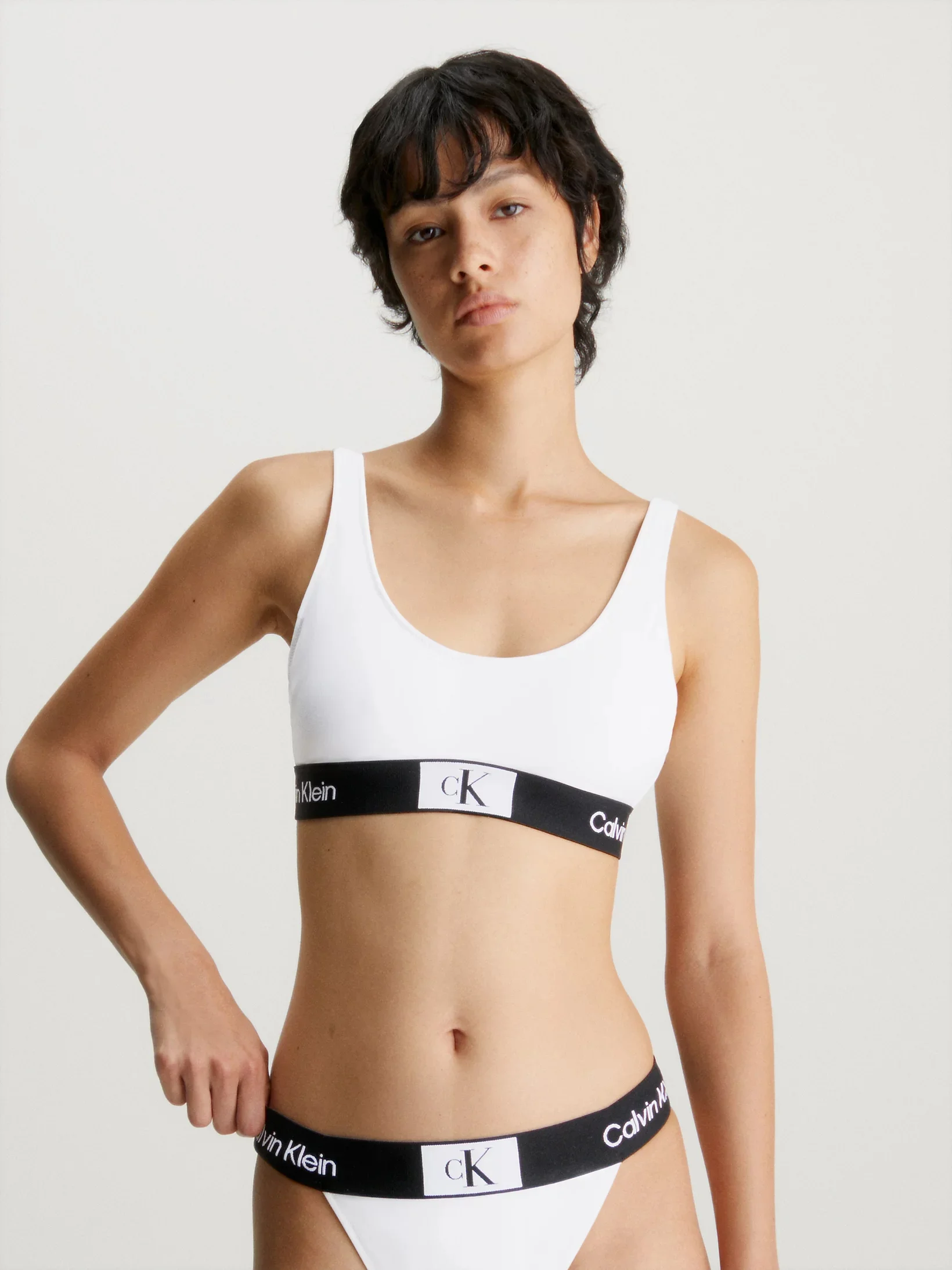 CK UNDERWEAR Quần Bơi Nữ Cheeky Fit