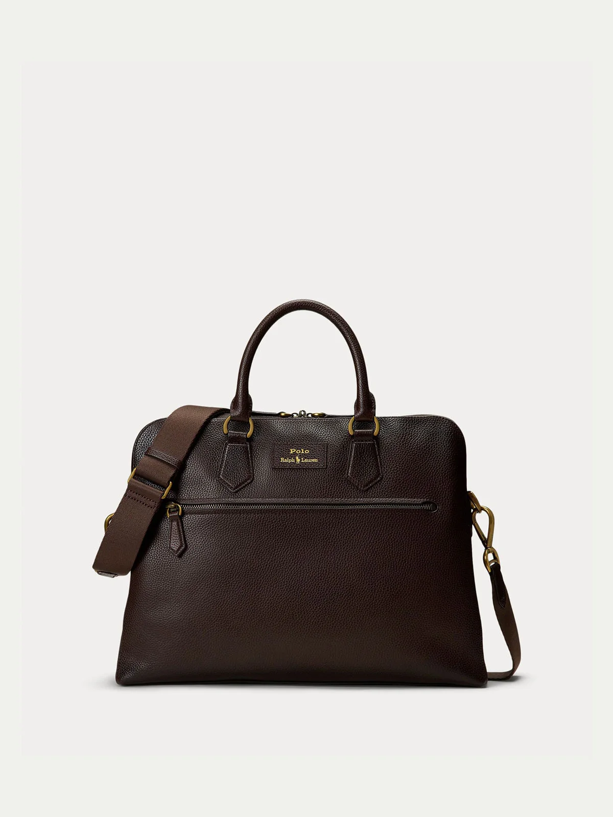POLO RALPH LAUREN Túi Laptop Nam Pebbled Leather Commuter Bag