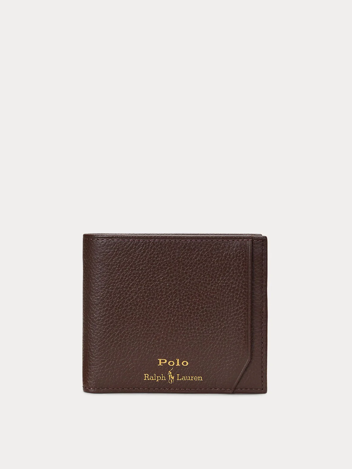POLO RALPH LAUREN Ví Nam Pebbled Leather Billfold Wallet
