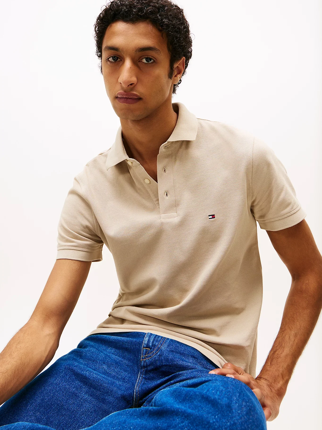 TOMMY HILFIGER Áo Polo Nam Tay Ngắn 1985 Slim Polo