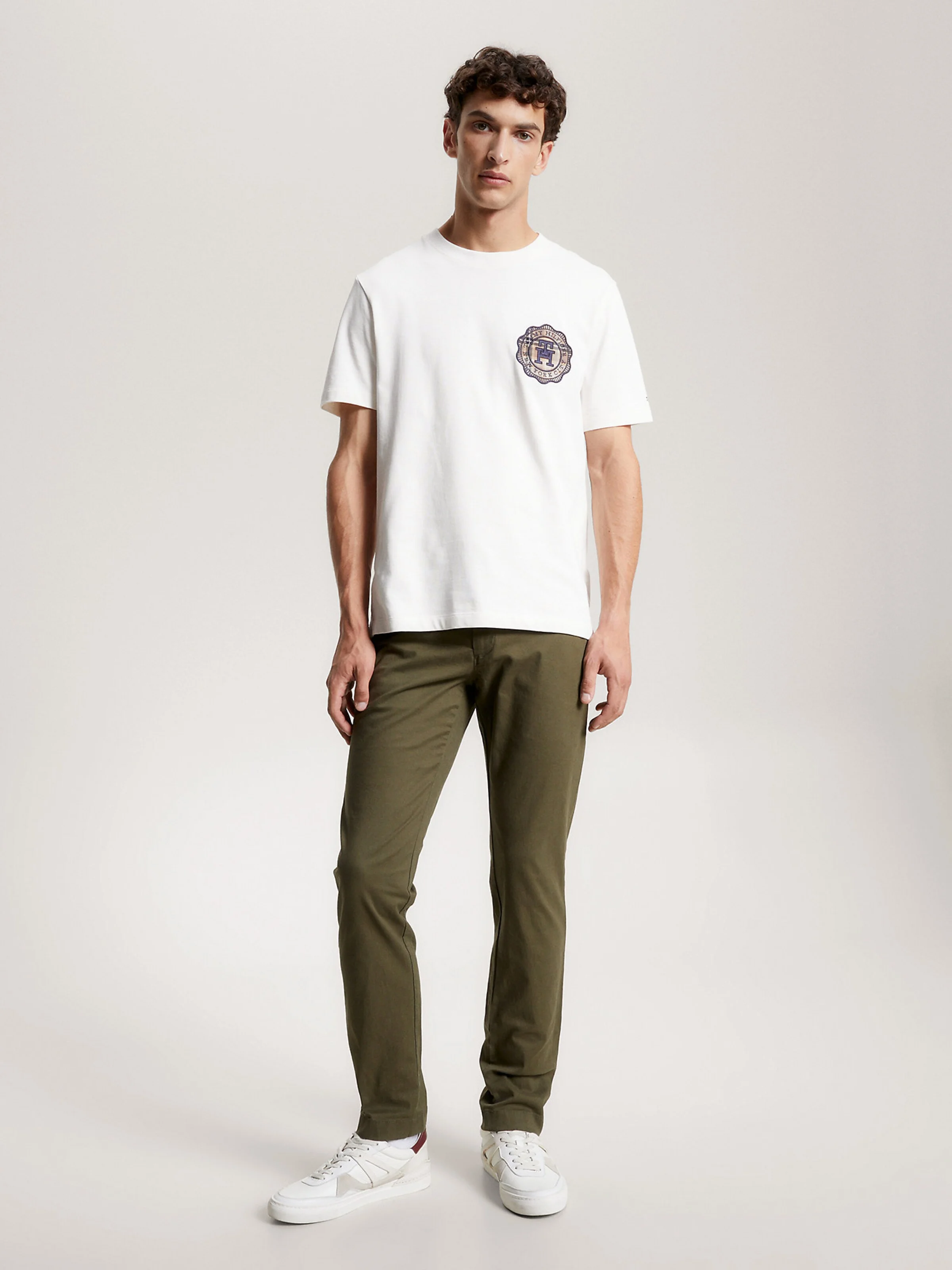 TOMMY HILFIGER Quần Dài Nam Denton Chino Essential Twill