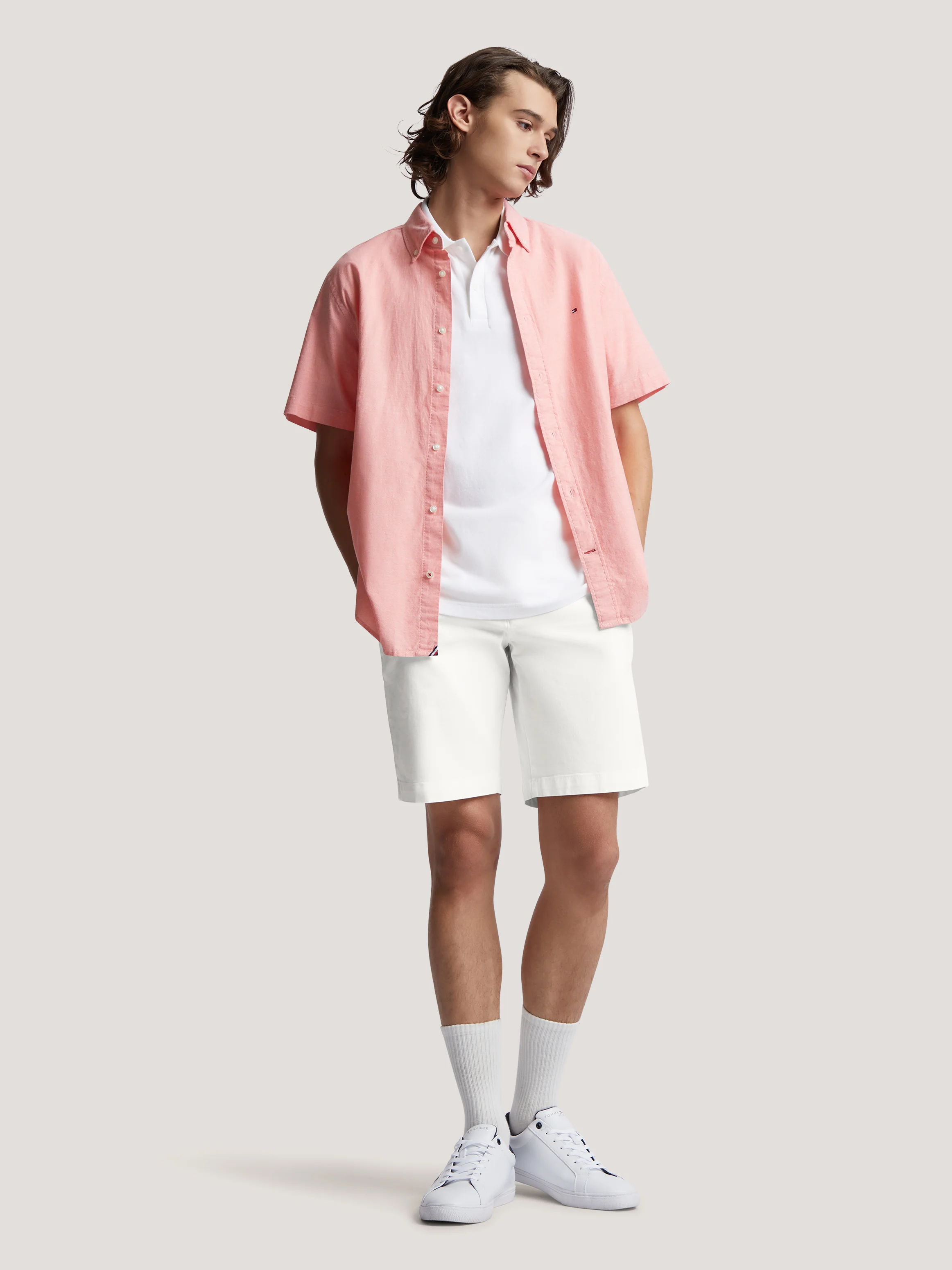 TOMMY HILFIGER Quần Ngắn Nam WCC Brooklyn Essential Twill