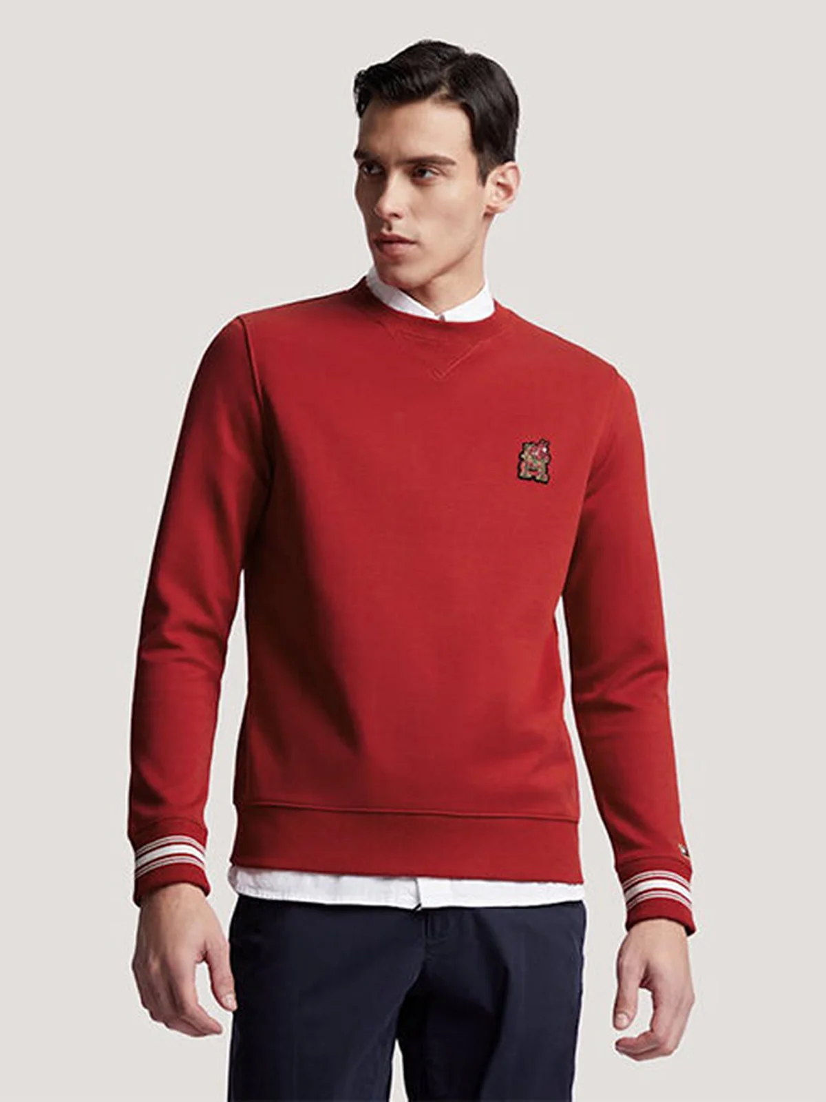 TOMMY HILFIGER Áo Sweatshirt Nam Tay Dài CNY Crew Neck