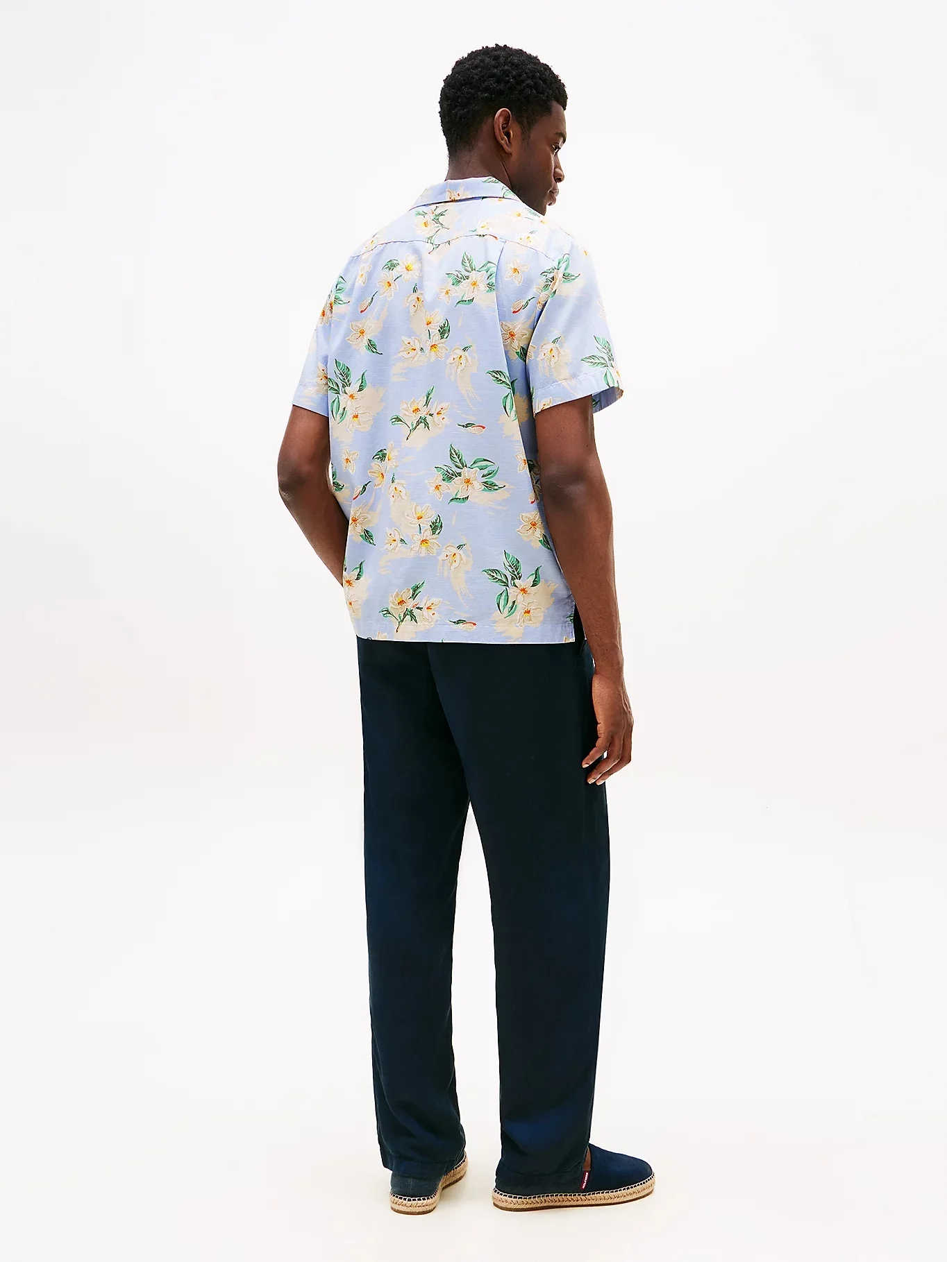 TOMMY HILFIGER Áo Sơ Mi Nam Tay Ngắn LTW Floral Aop SS Shirt