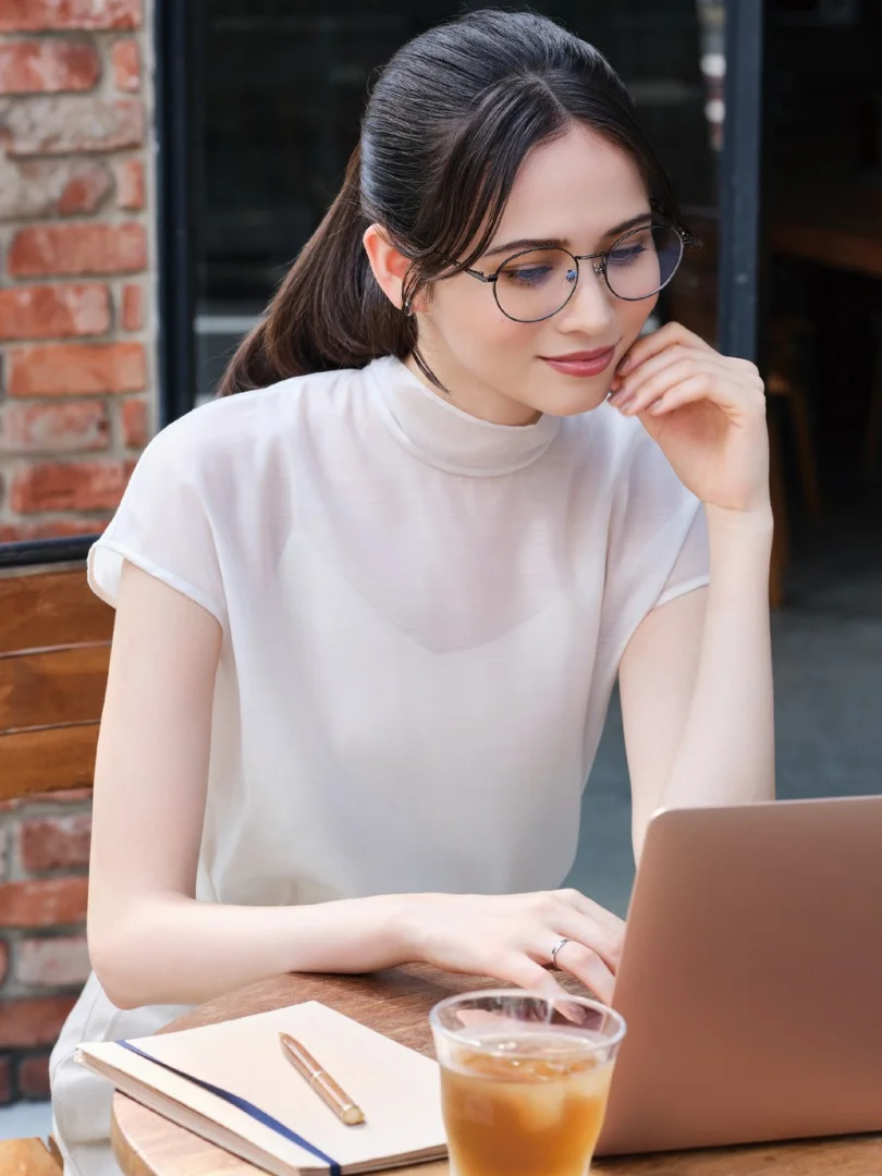 OWNDAYS Kính Chống Ánh Sáng Xanh Pc1001N-4S