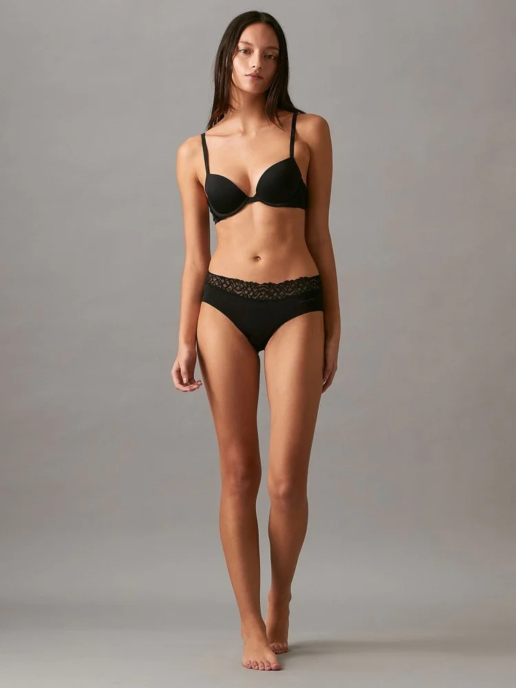 CK UNDERWEAR Áo Lót Nữ Push Up Plunge