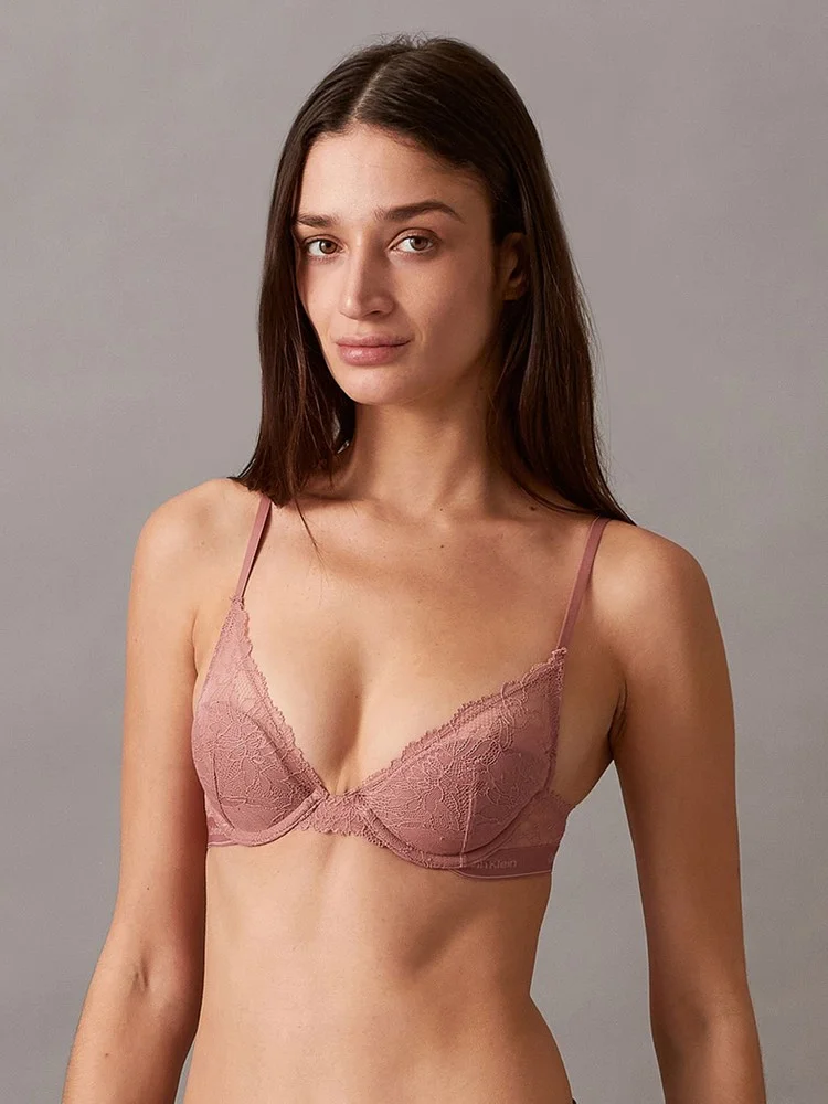 CK UNDERWEAR Áo Lót Nữ Plunge Fit