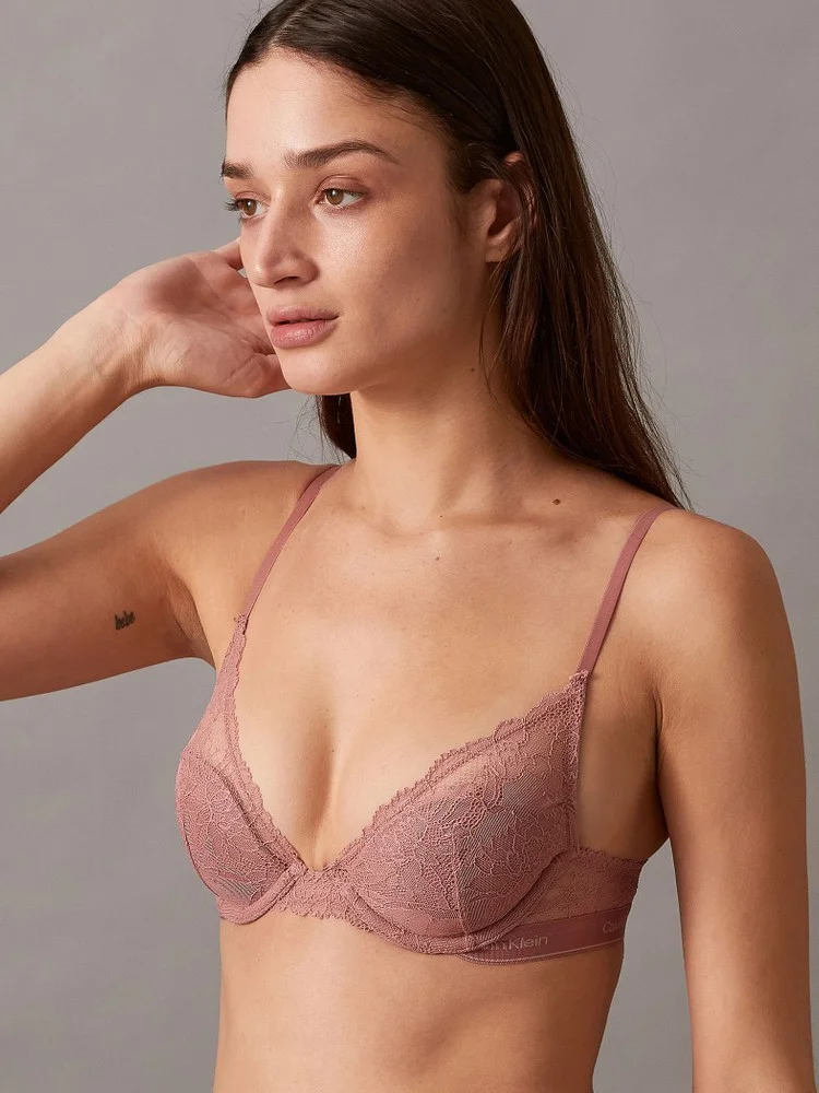 CK UNDERWEAR Áo Lót Nữ Plunge Fit