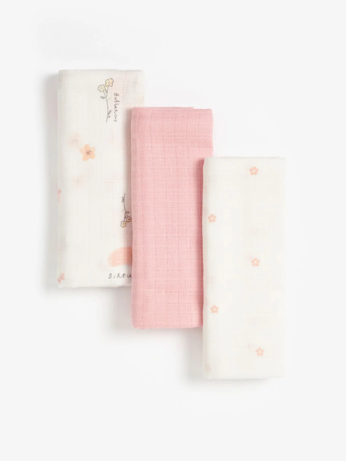 mothercare Bộ 3 khăn xô nhiều màu 60 x 60 cm