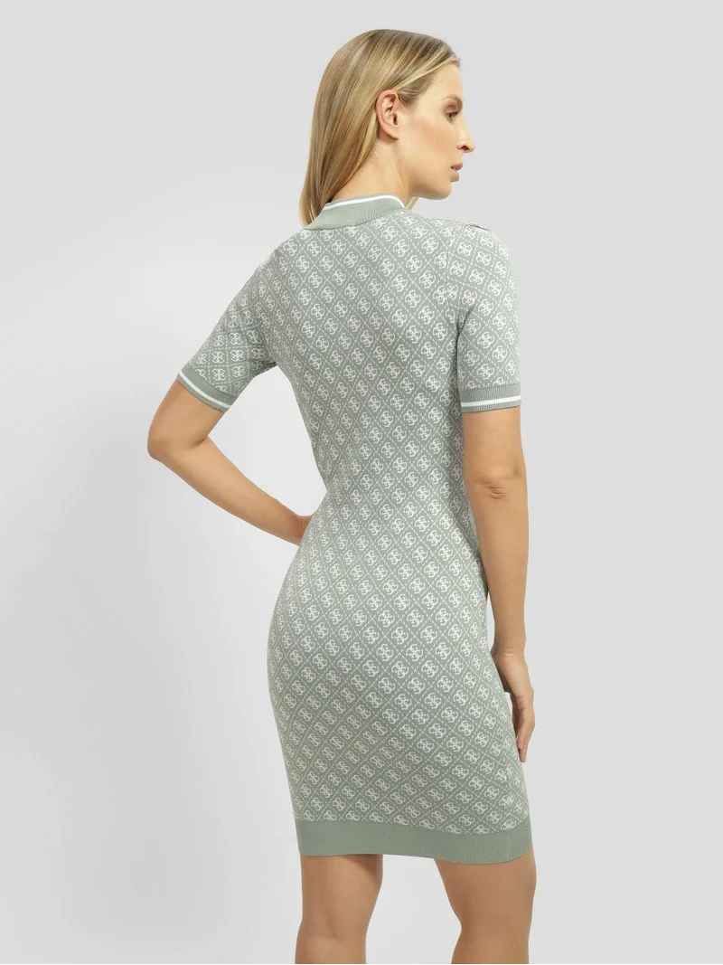 GUESS WOMAN Đầm Nữ - Ss Lise 4G Logo Swtr Dress
