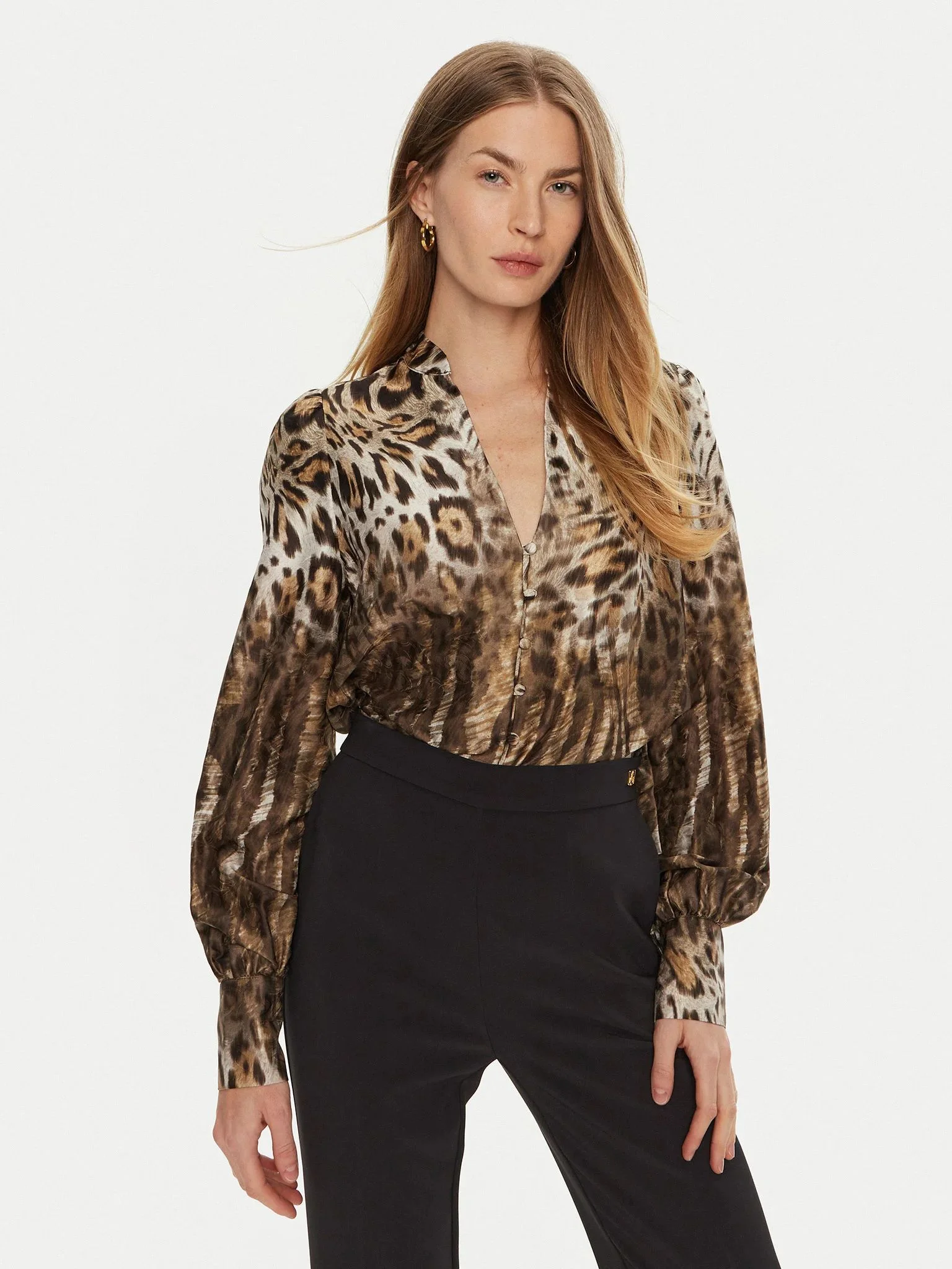 GUESS WOMAN Áo Sơ Mi Nữ - New Ls Rita Buttons Shirt