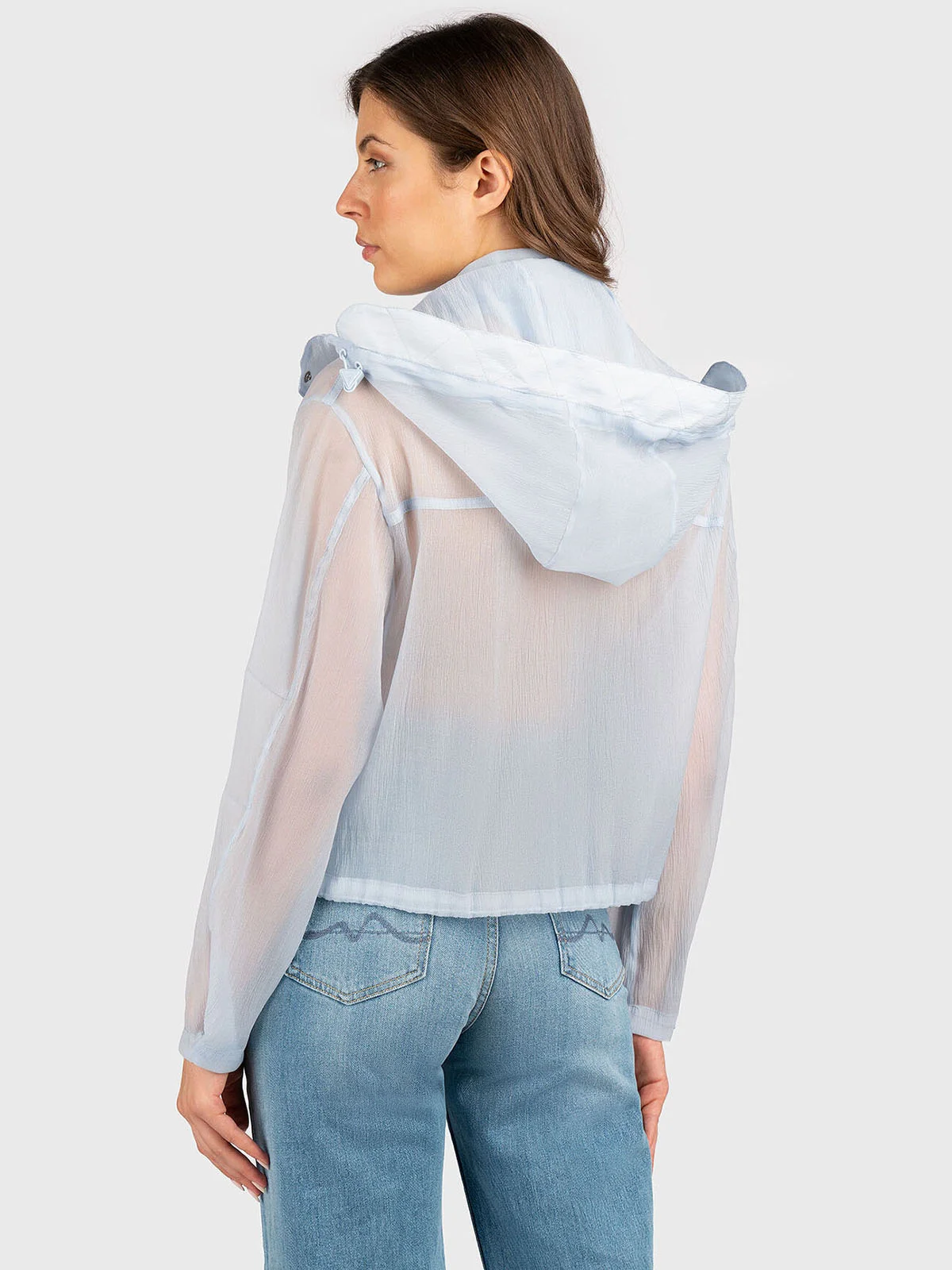 GUESS WOMAN Áo Khoác Nữ - Mia Organdy Jacket