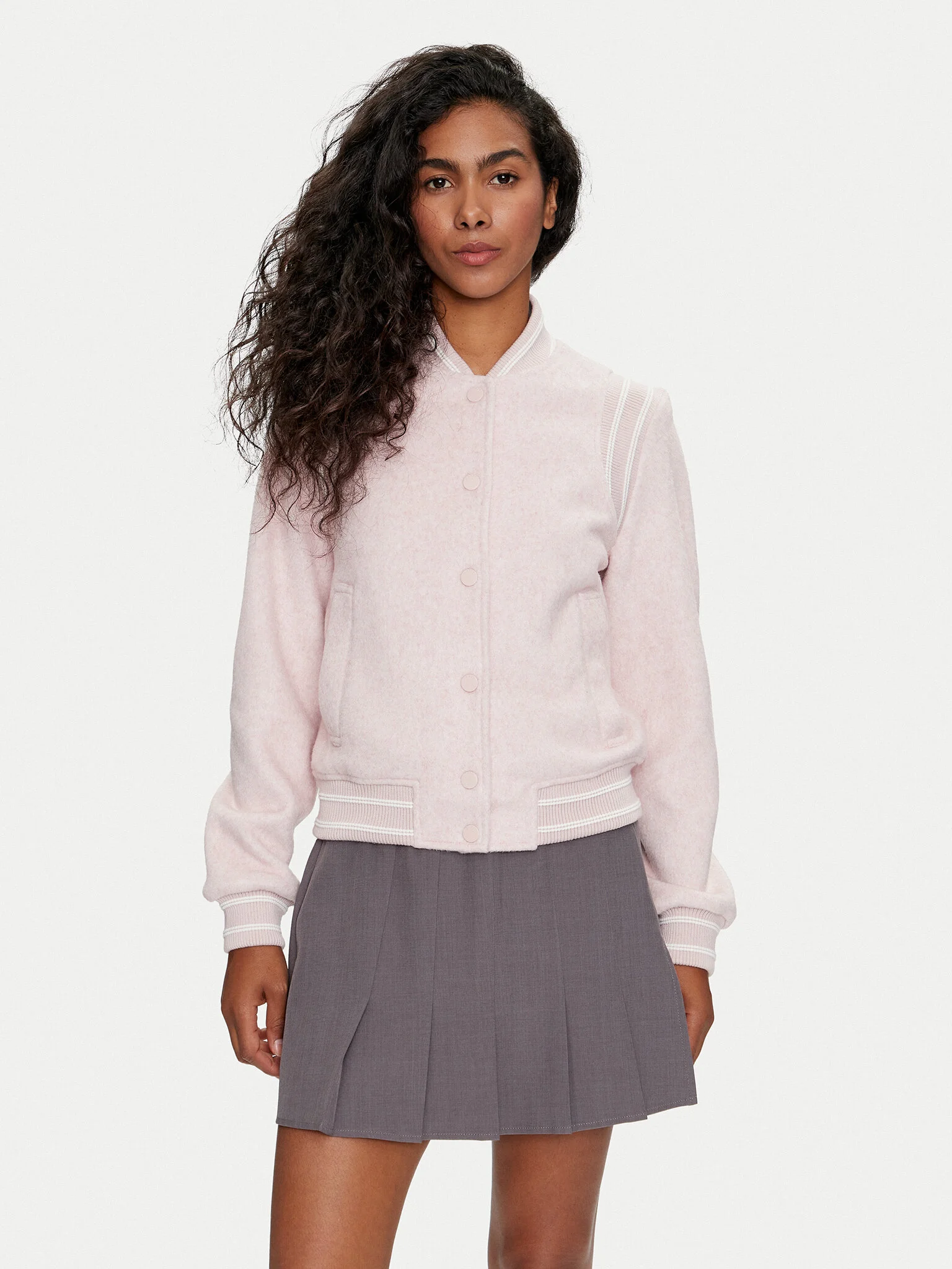 GUESS WOMAN Áo Khoác Nữ - Gloria Logo Bomber