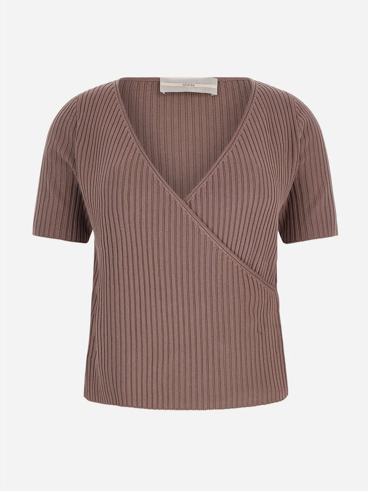 GUESS WOMAN Áo Len Nữ - Lucille Vn Ss Wrap Swtr