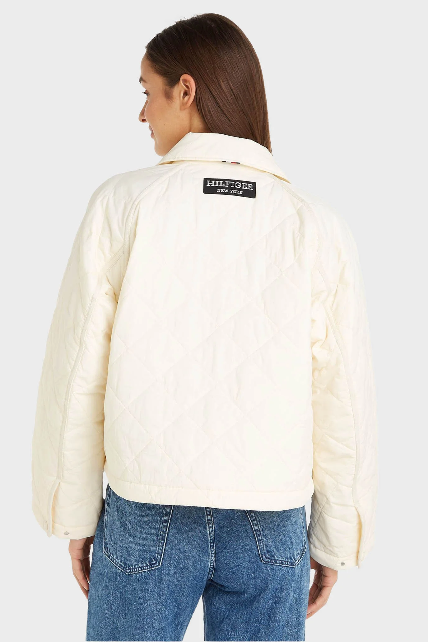 TOMMY HILFIGER Áo Khoác Nữ Tay Dài Quilted LW Padded Short Jacket