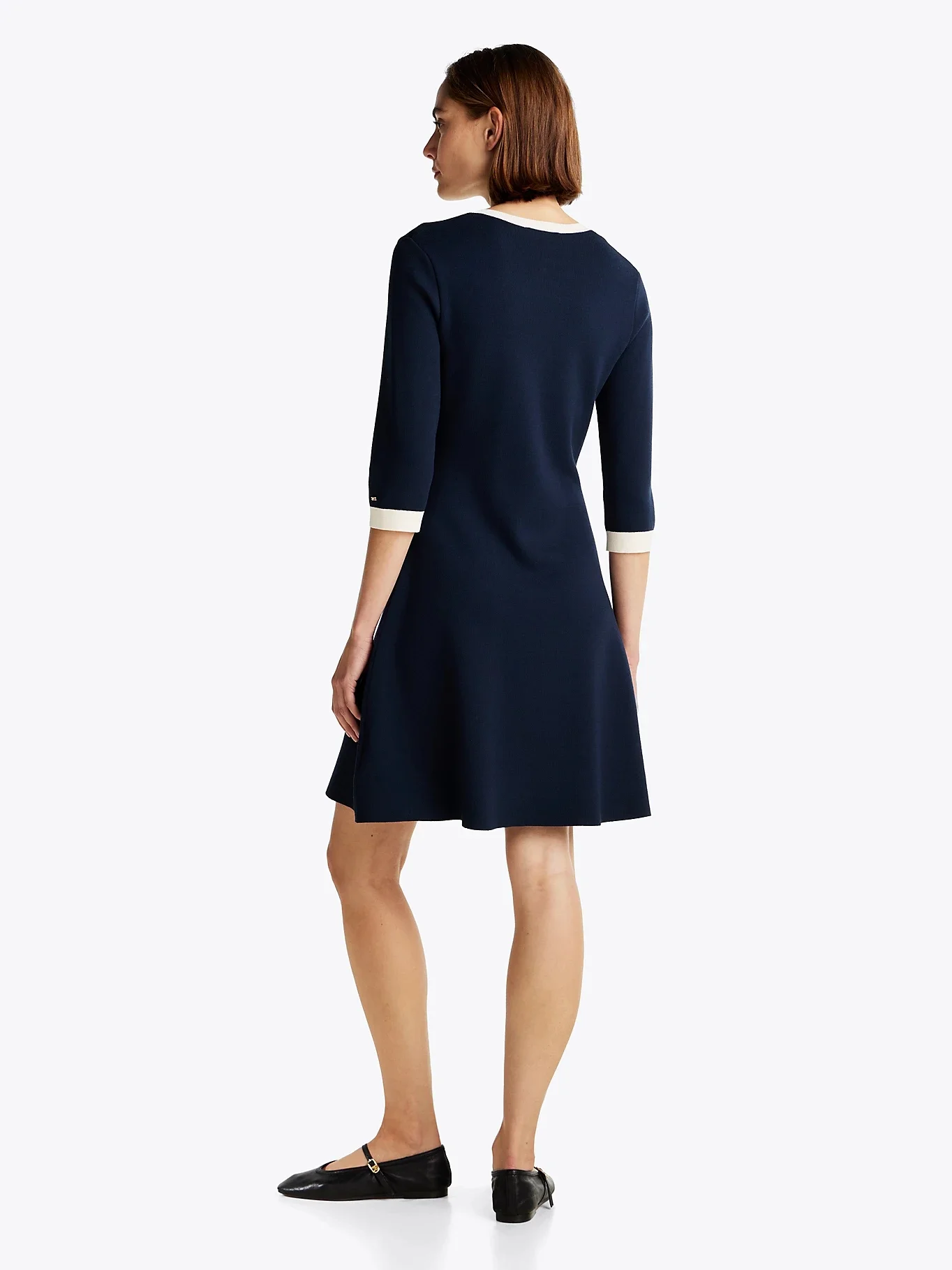 TOMMY HILFIGER Đầm Nữ AF LNY F&F Henley C-Nk Swt